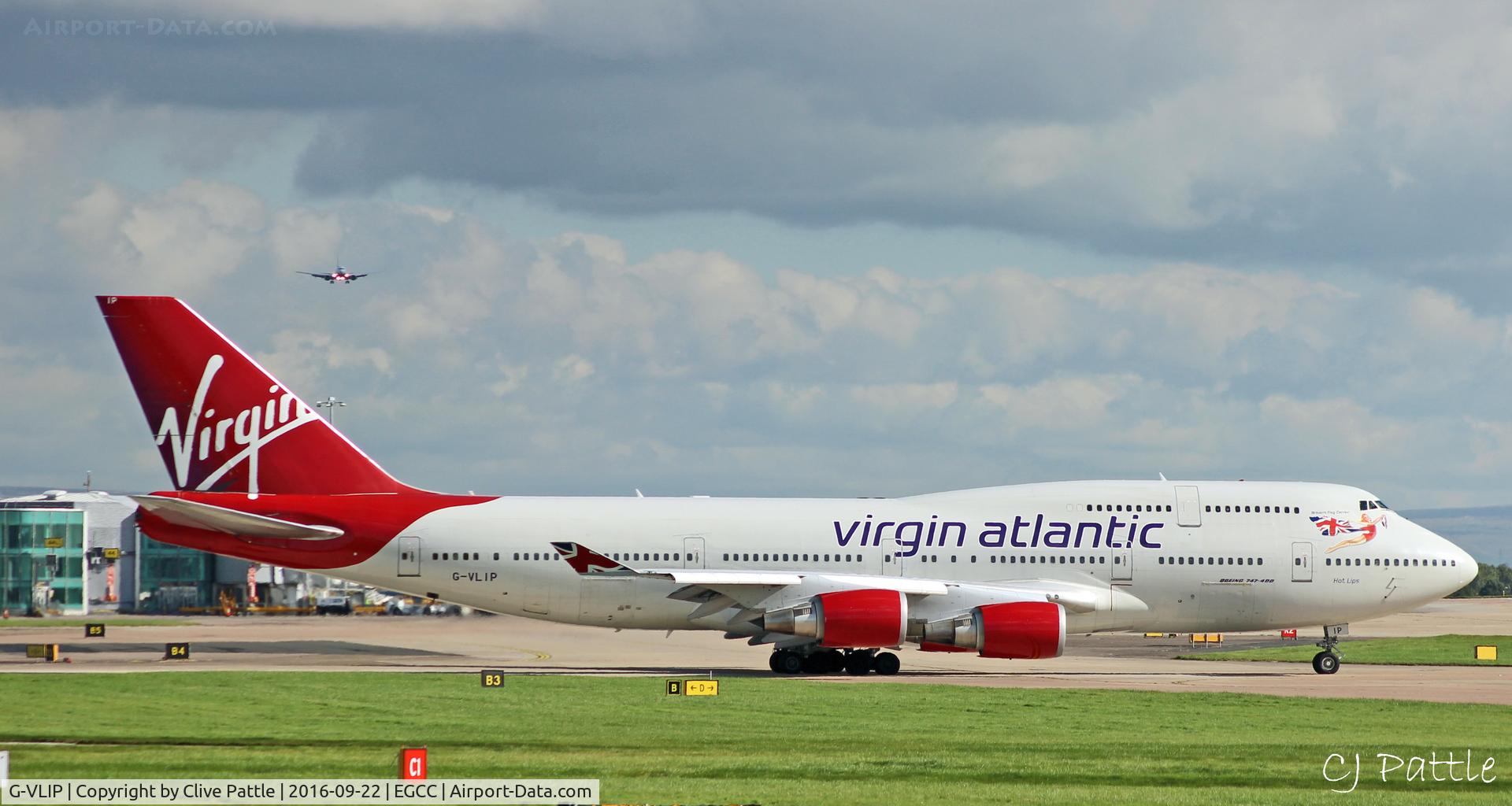 G-VLIP, 2001 Boeing 747-443 C/N 32338, @ EGCC