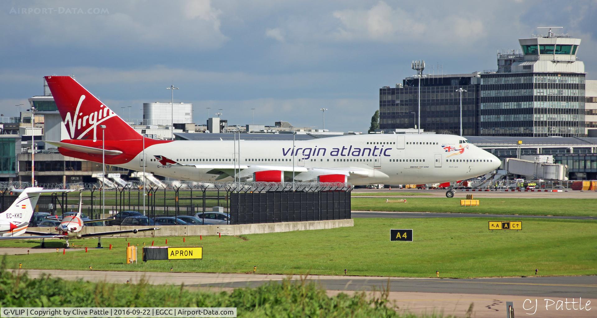G-VLIP, 2001 Boeing 747-443 C/N 32338, @ EGCC