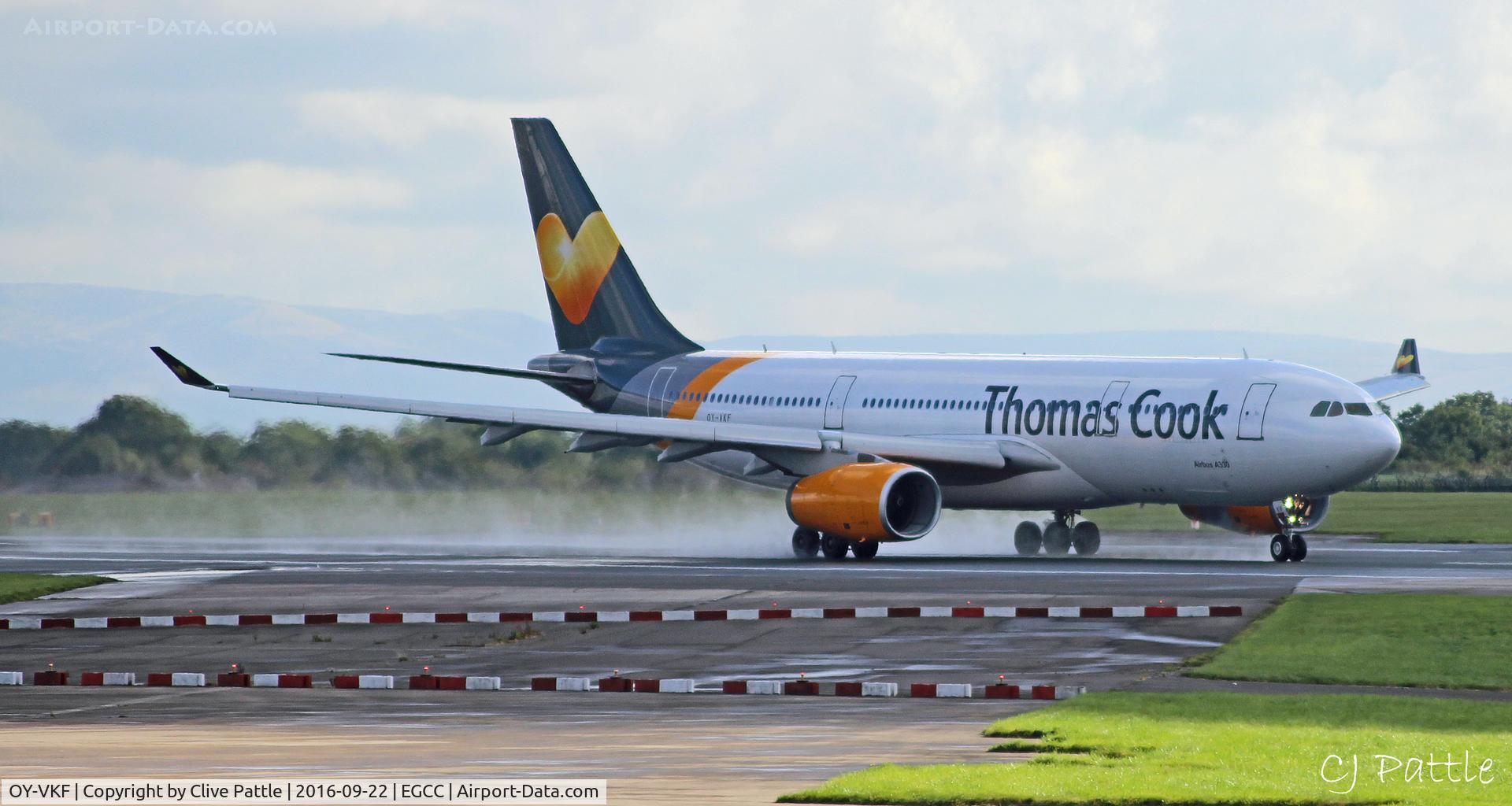 OY-VKF, 1999 Airbus A330-243 C/N 309, @ EGCC