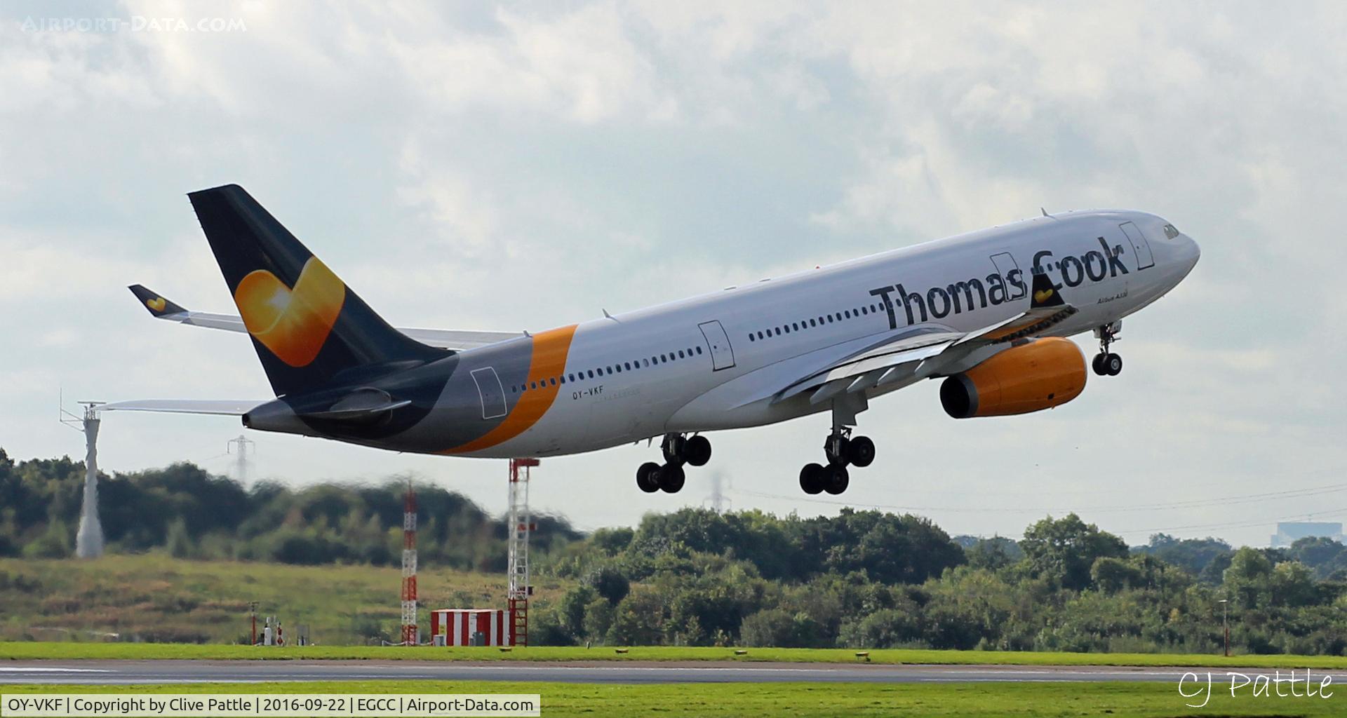 OY-VKF, 1999 Airbus A330-243 C/N 309, @ EGCC