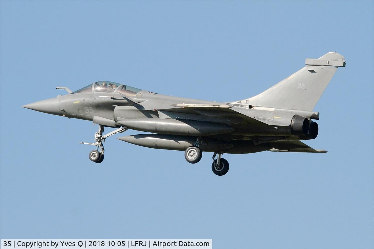 35, 2012 Dassault Rafale M C/N 35, Dassault Rafale M, Short approach rwy 26, Landivisiau naval air base (LFRJ)