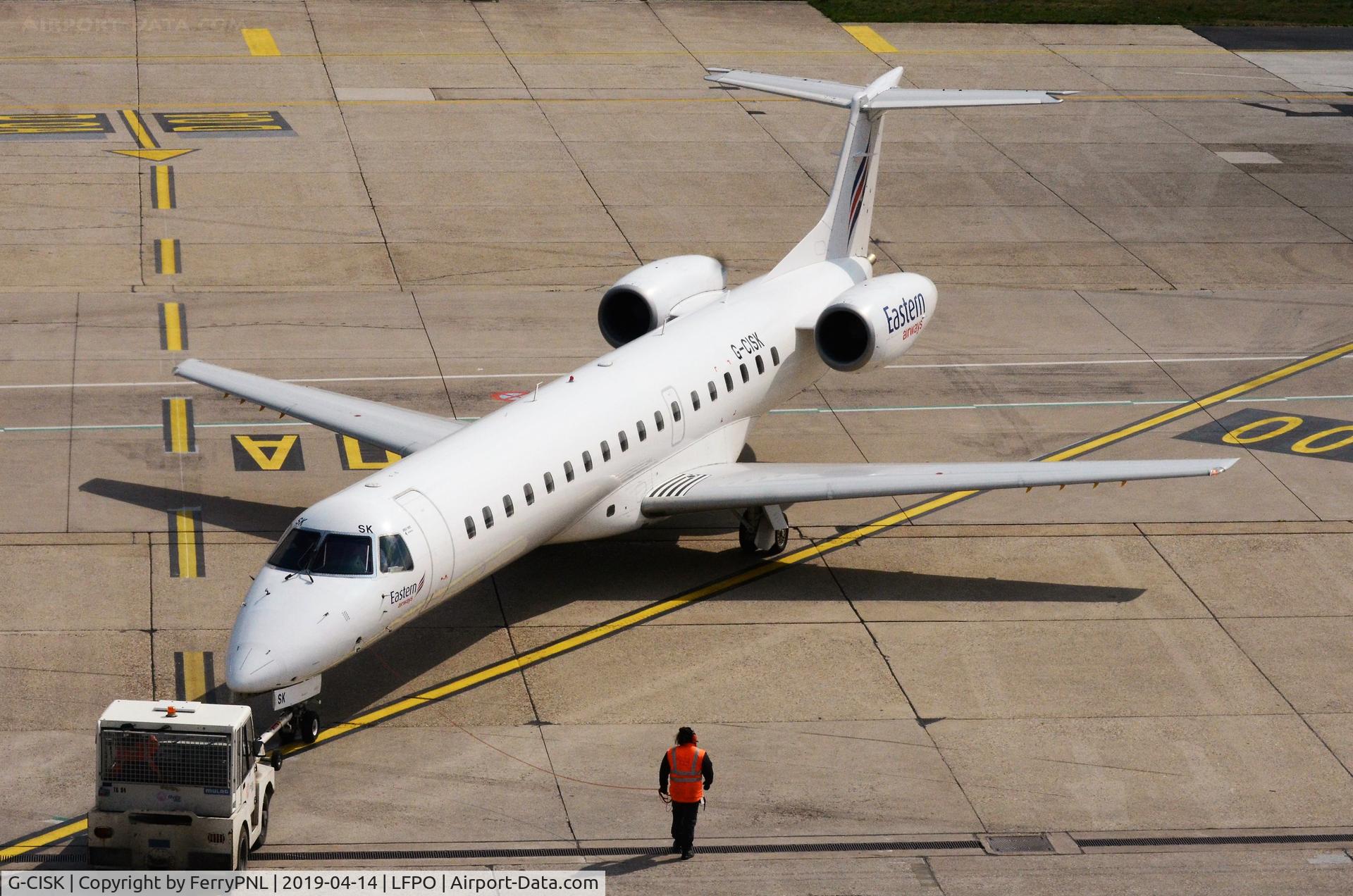 G-CISK, 2002 Embraer EMB-145LU (ERJ-145LU) C/N 145570, Eastern ERJ145 operating inner-France service