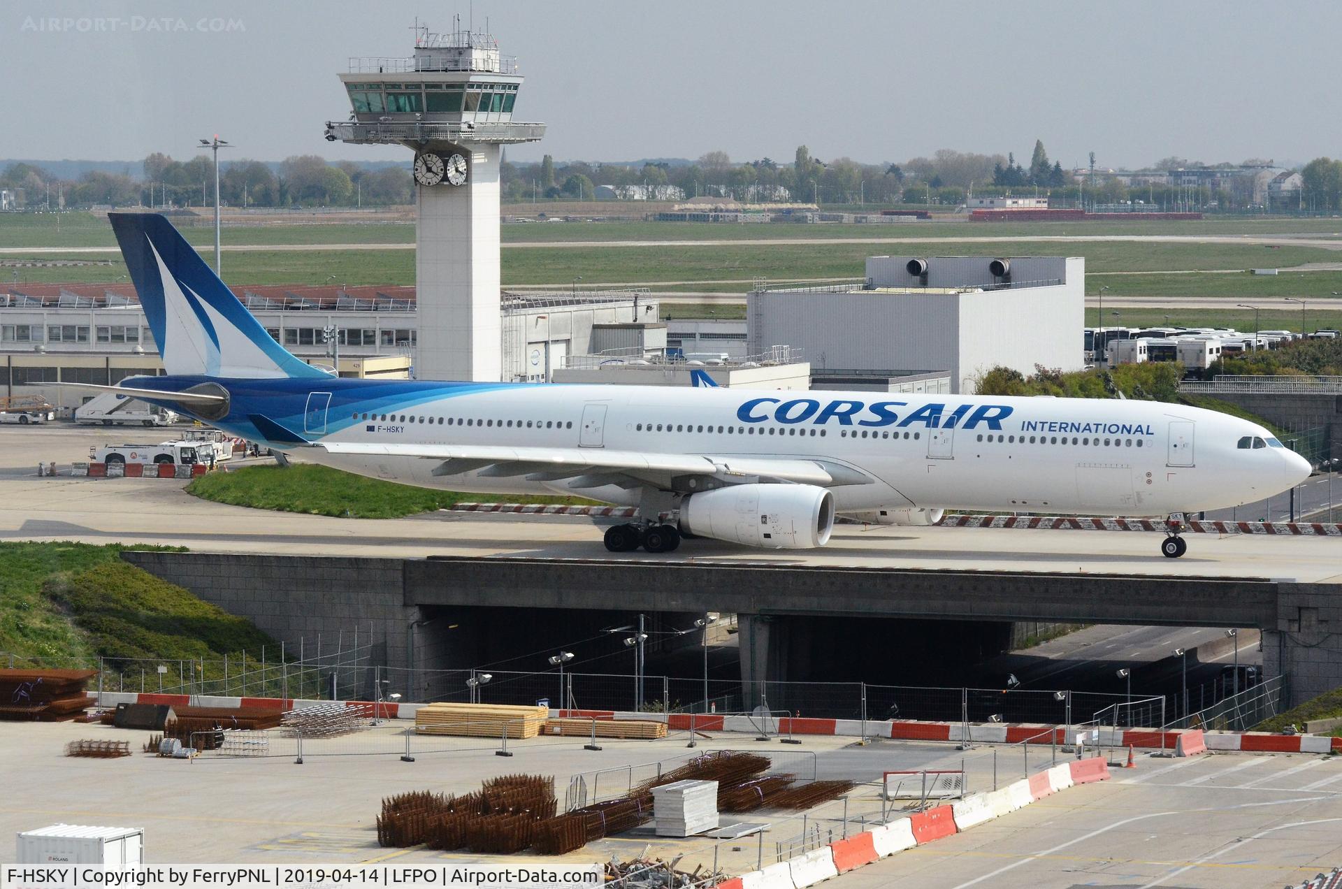 F-HSKY, 2012 Airbus A330-343 C/N 1359, Corse Air A333 taxying for departure.