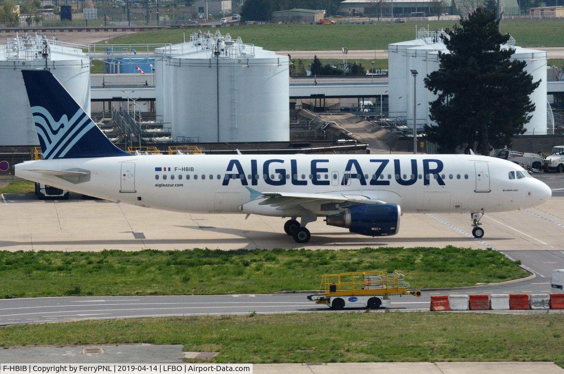 F-HBIB, 2007 Airbus A320-214 C/N 3289, Aigle Azur A320