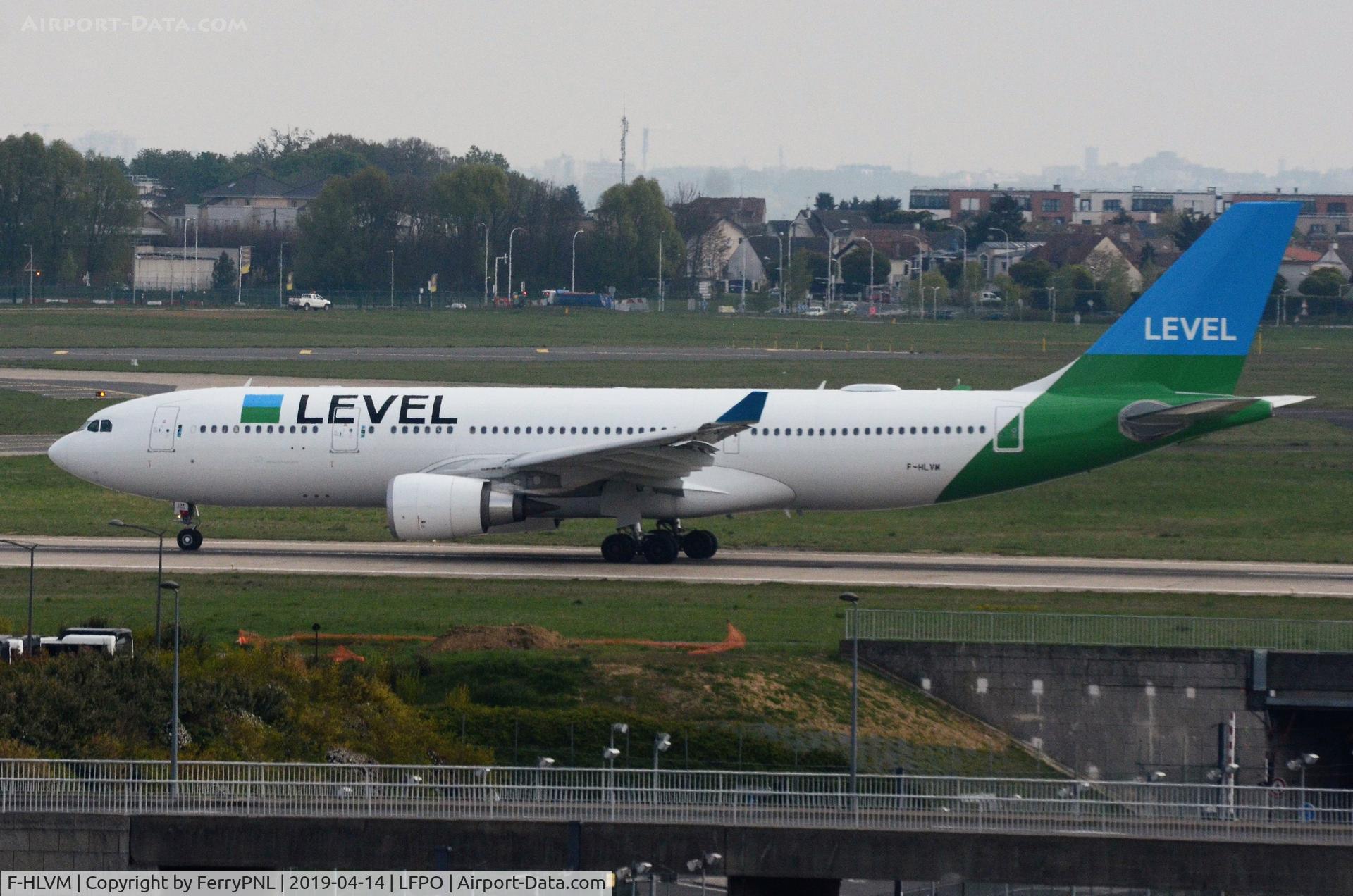 F-HLVM, 2018 Airbus A330-202 C/N 1882, Departure of Level A332