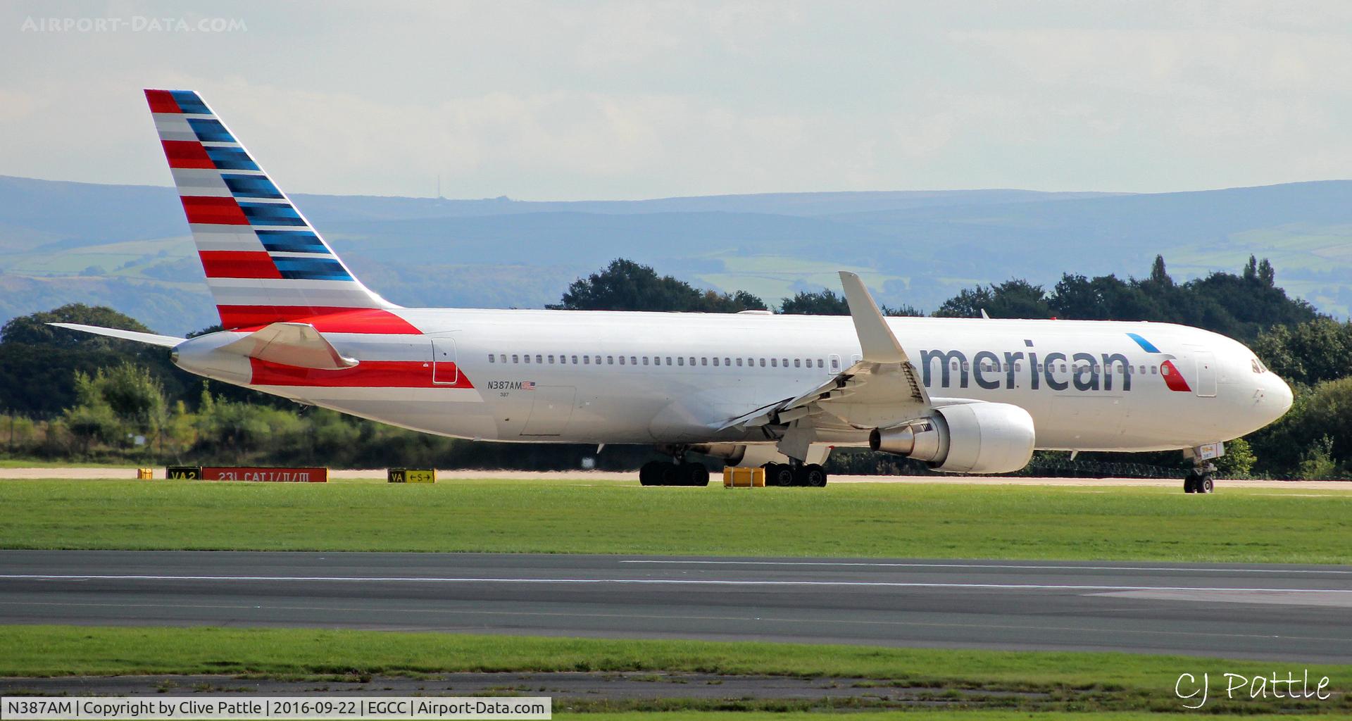 N387AM, 1994 Boeing 767-323 C/N 27184, @ EGCC