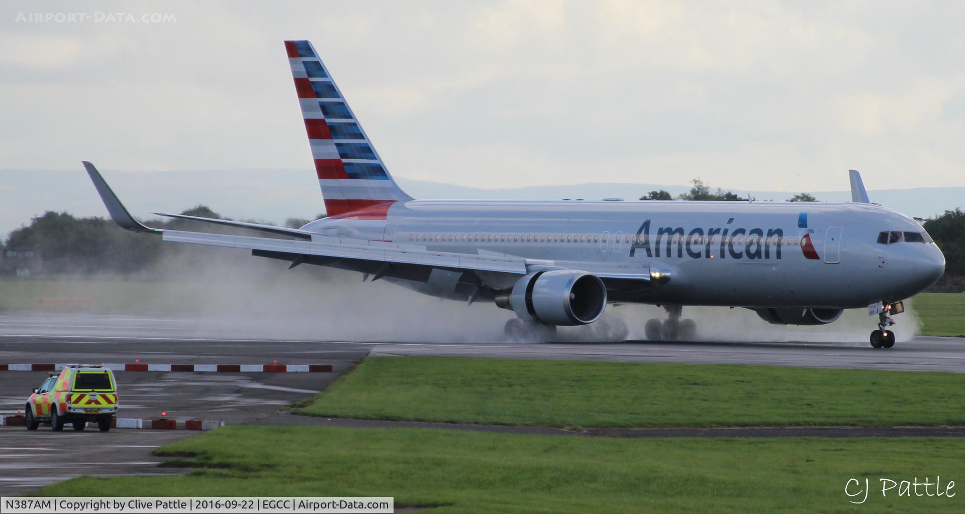 N387AM, 1994 Boeing 767-323 C/N 27184, @ EGCC