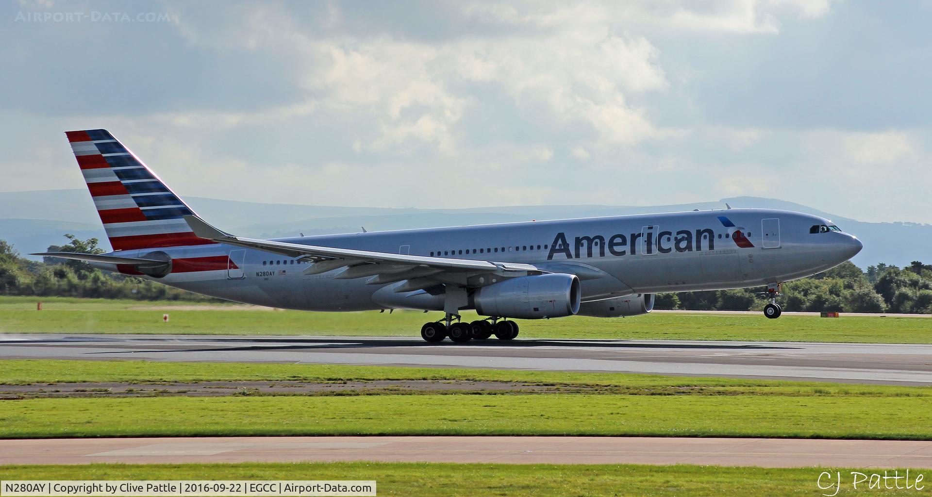 N280AY, 2009 Airbus A330-243 C/N 1022, @ EGCC