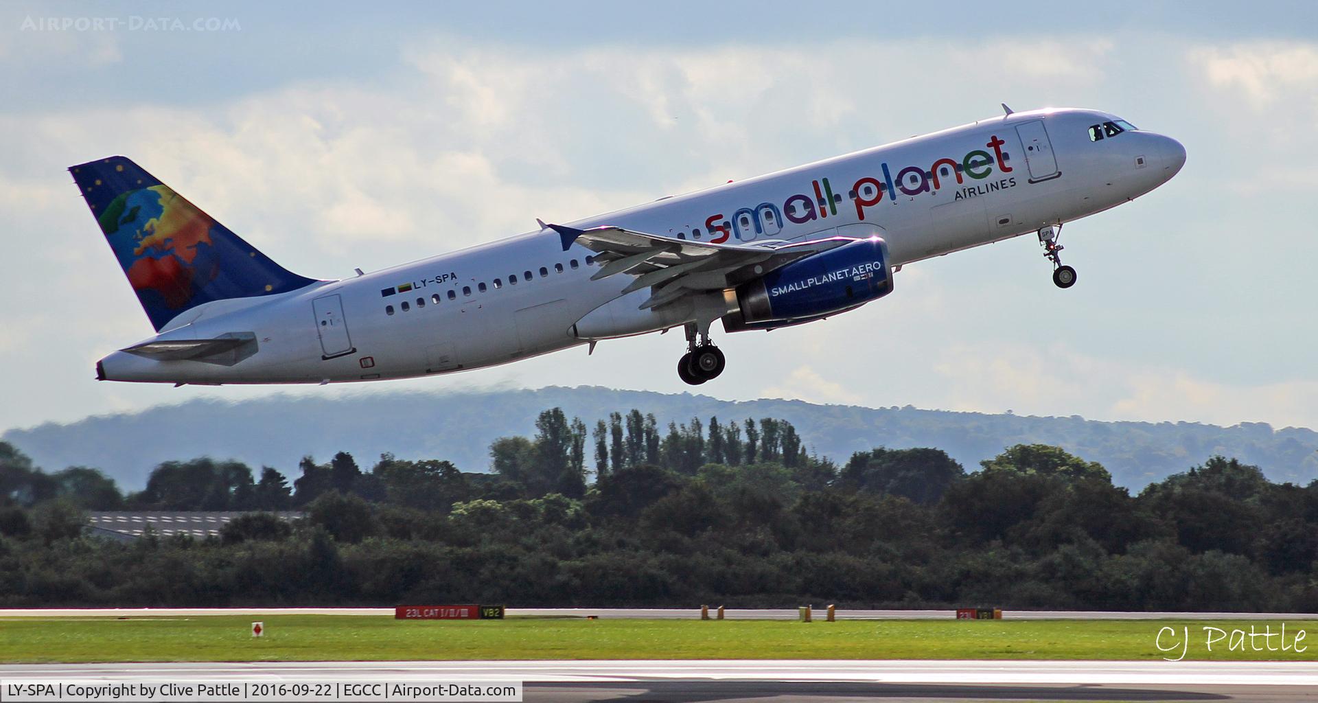 LY-SPA, 2002 Airbus A320-232 C/N 1715, @ EGCC