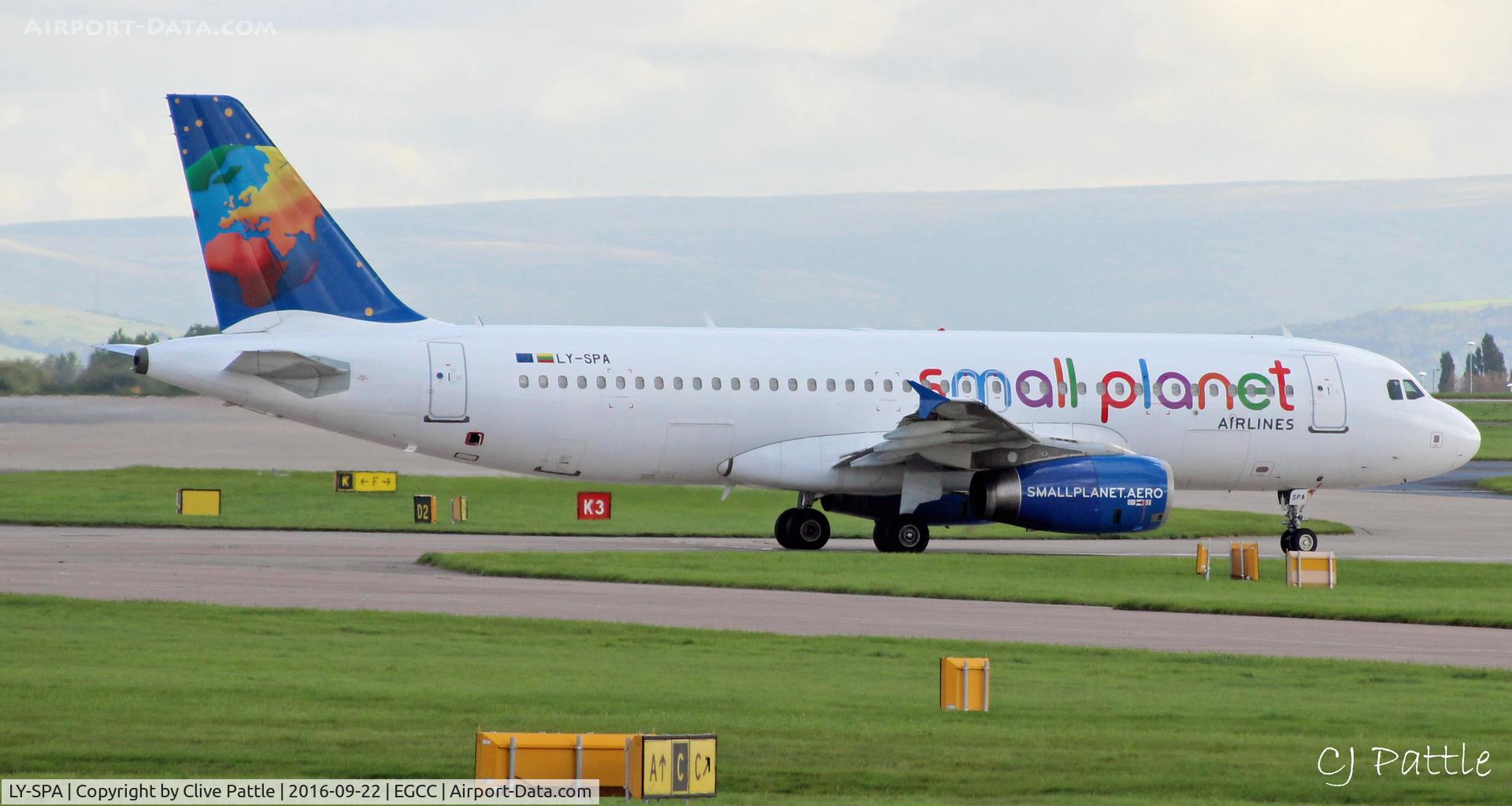 LY-SPA, 2002 Airbus A320-232 C/N 1715, @ EGCC