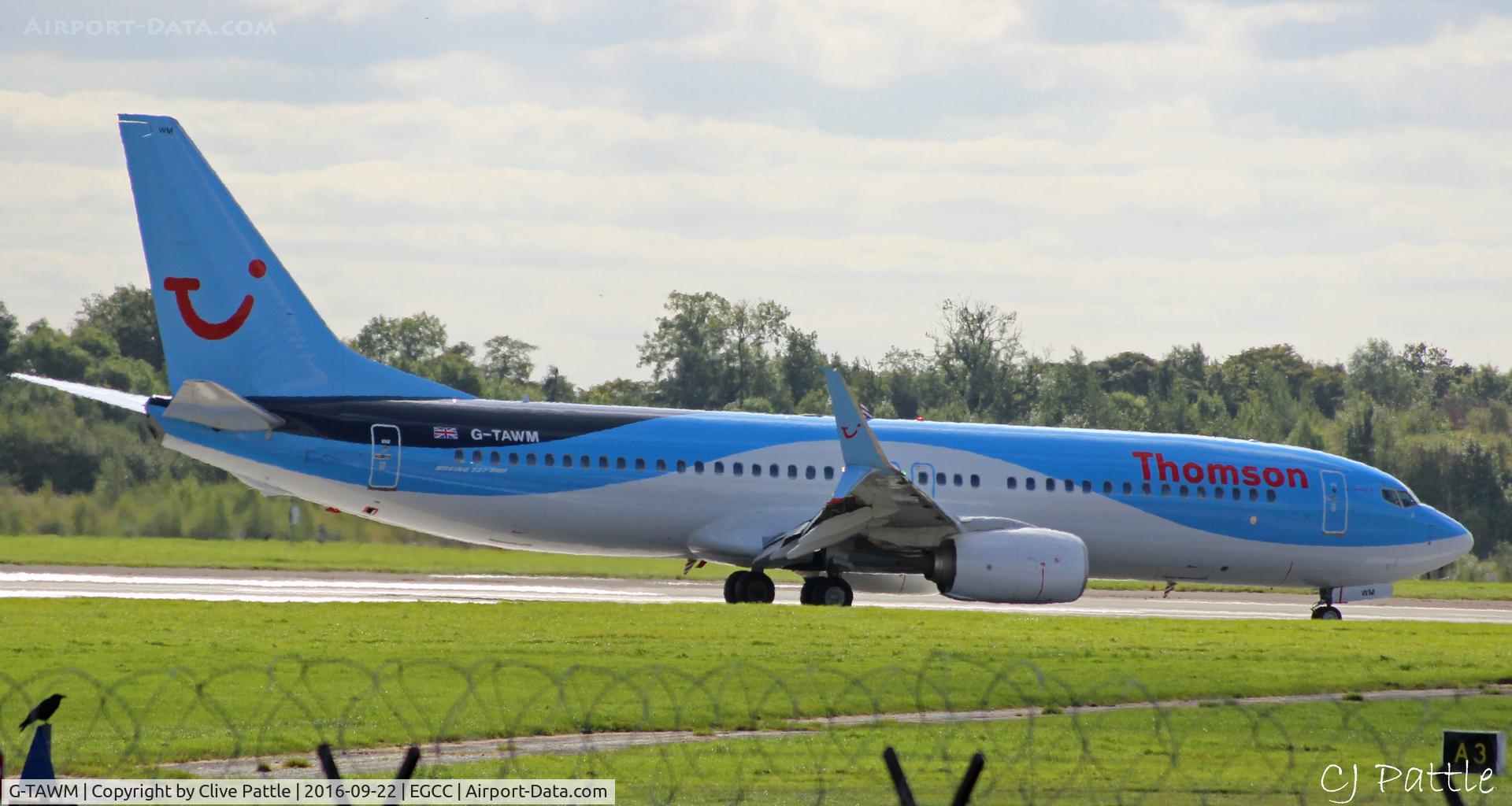 G-TAWM, 2013 Boeing 737-8K5 C/N 37249, @ EGCC