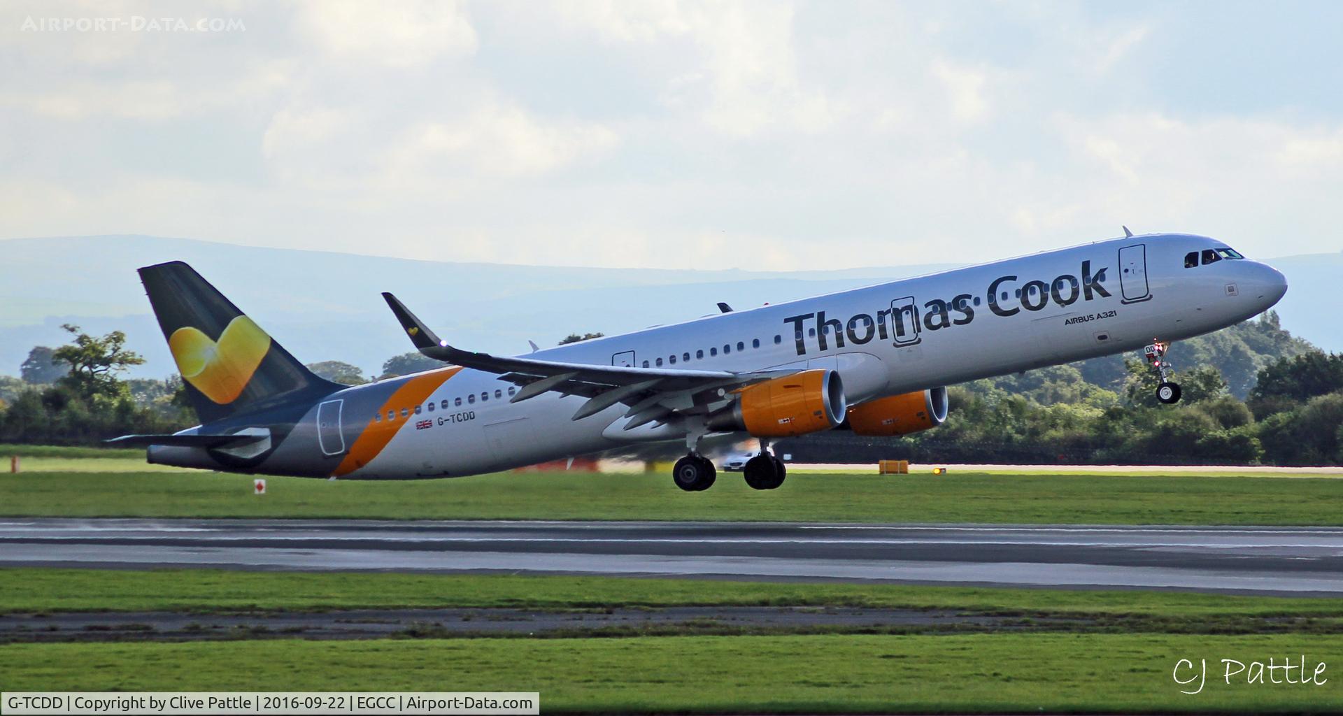 G-TCDD, 2014 Airbus A321-211 C/N 6038, @ EGCC