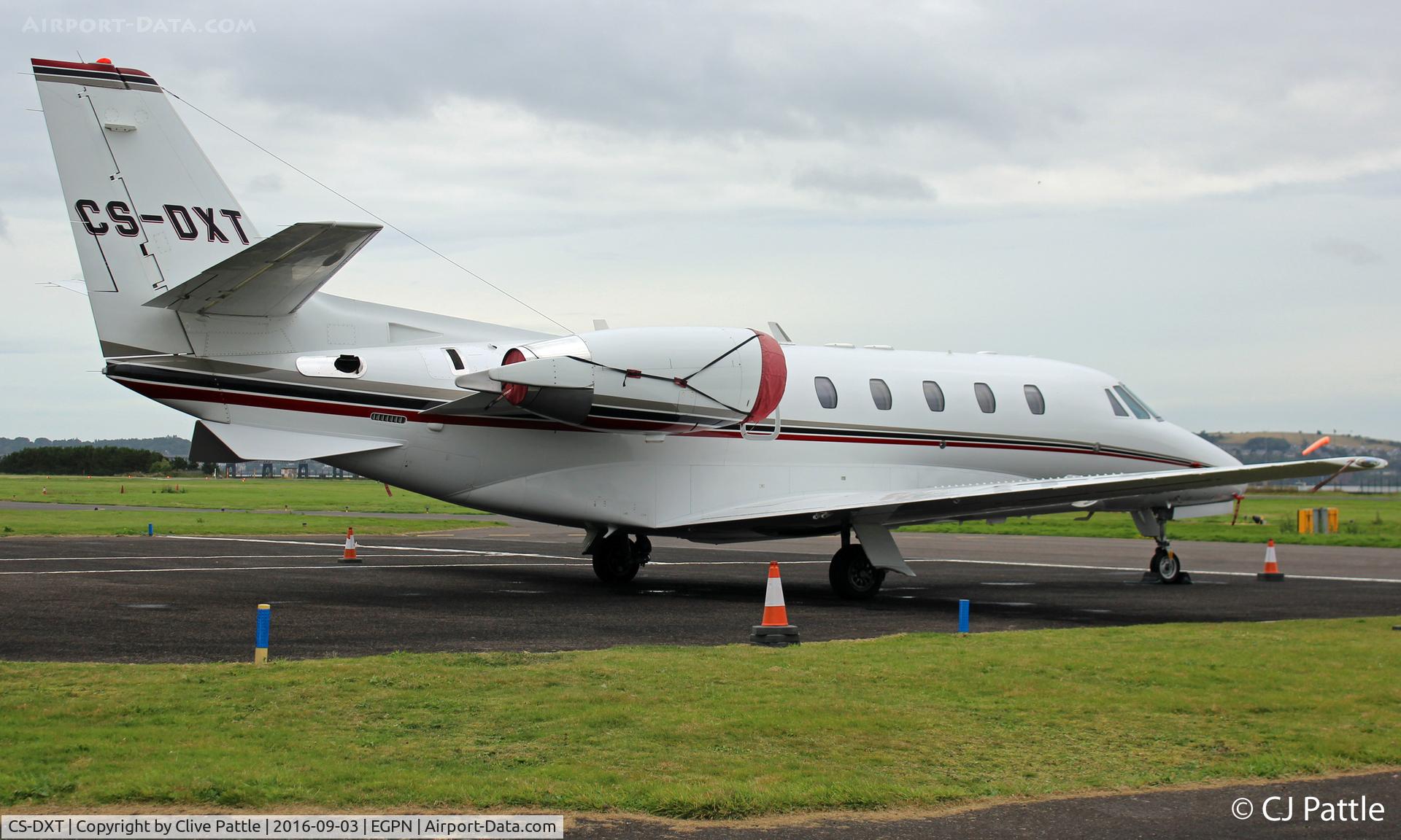 CS-DXT, 2008 Cessna 560XL Citation XLS C/N 560-5765, @ Dundee