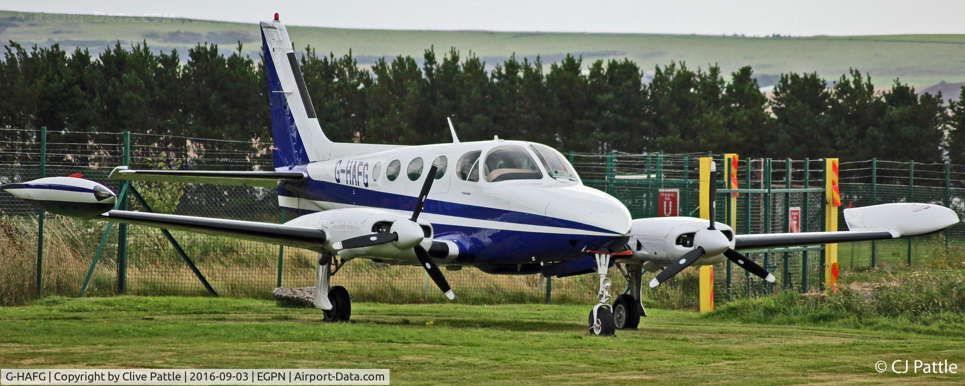 G-HAFG, 1984 Cessna 340A C/N 340A-1806, @ Dundee