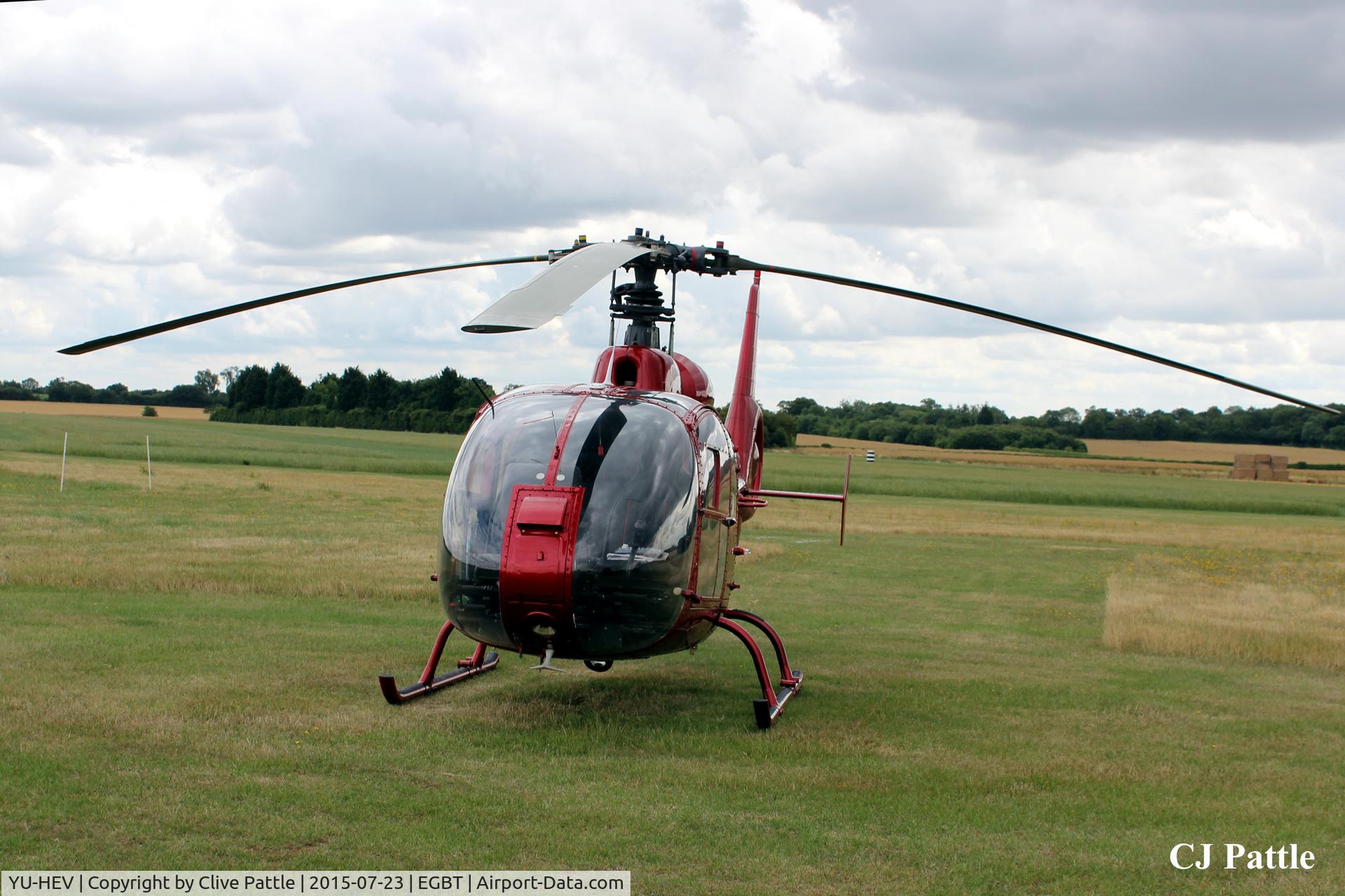 YU-HEV, 1977 Aerospatiale SA-342J Gazelle C/N 1393, @ EGBT