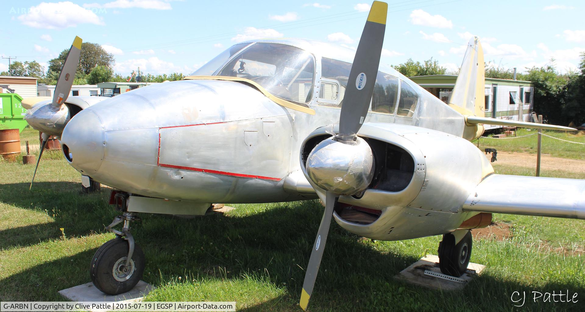 G-ARBN, 1958 Piper PA-23-160 Apache C/N 23-1385, @ EGSP