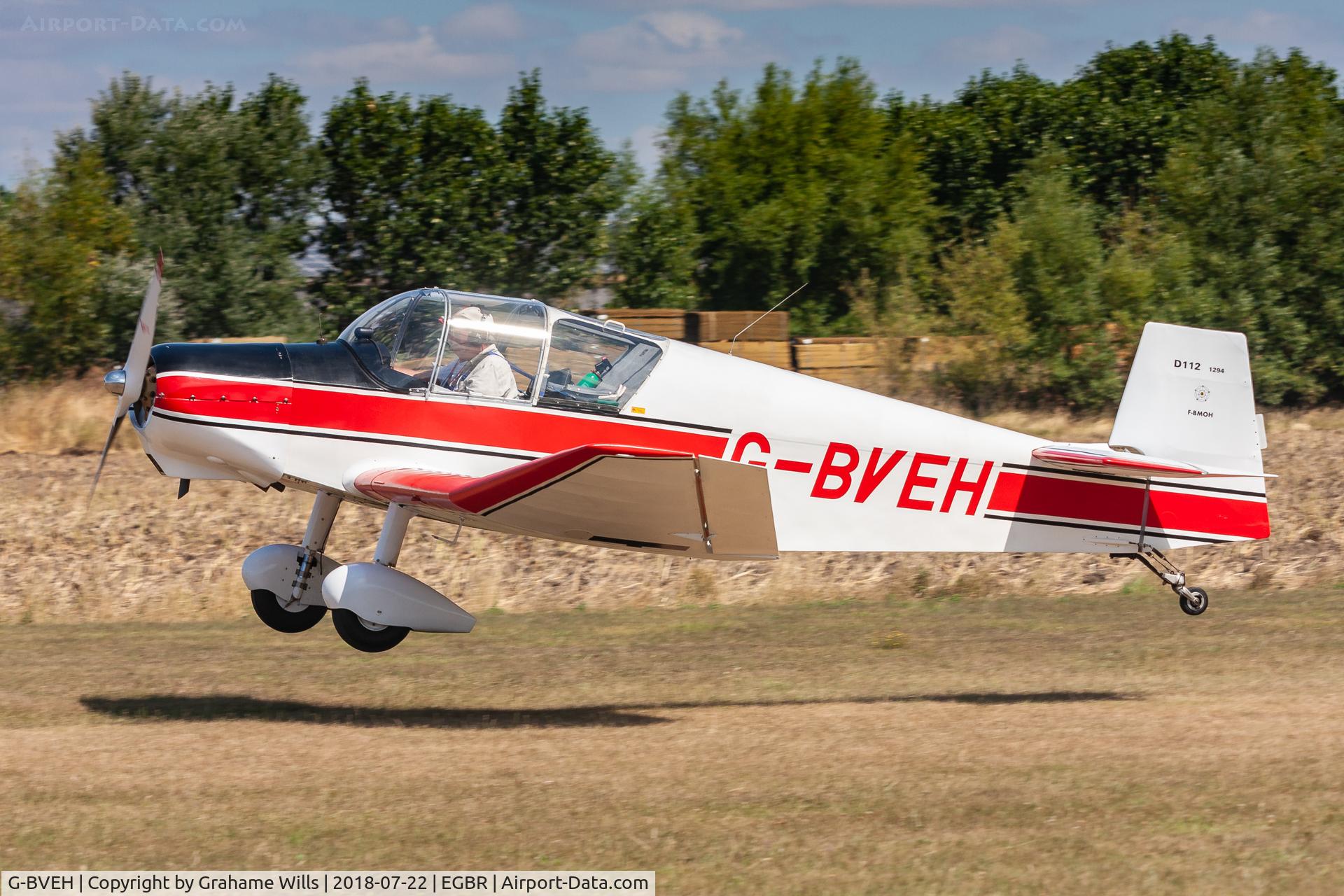 G-BVEH, 1964 Jodel D-112 C/N 1294, Jodel D112 G-BVEH, Breighton 22/7/18