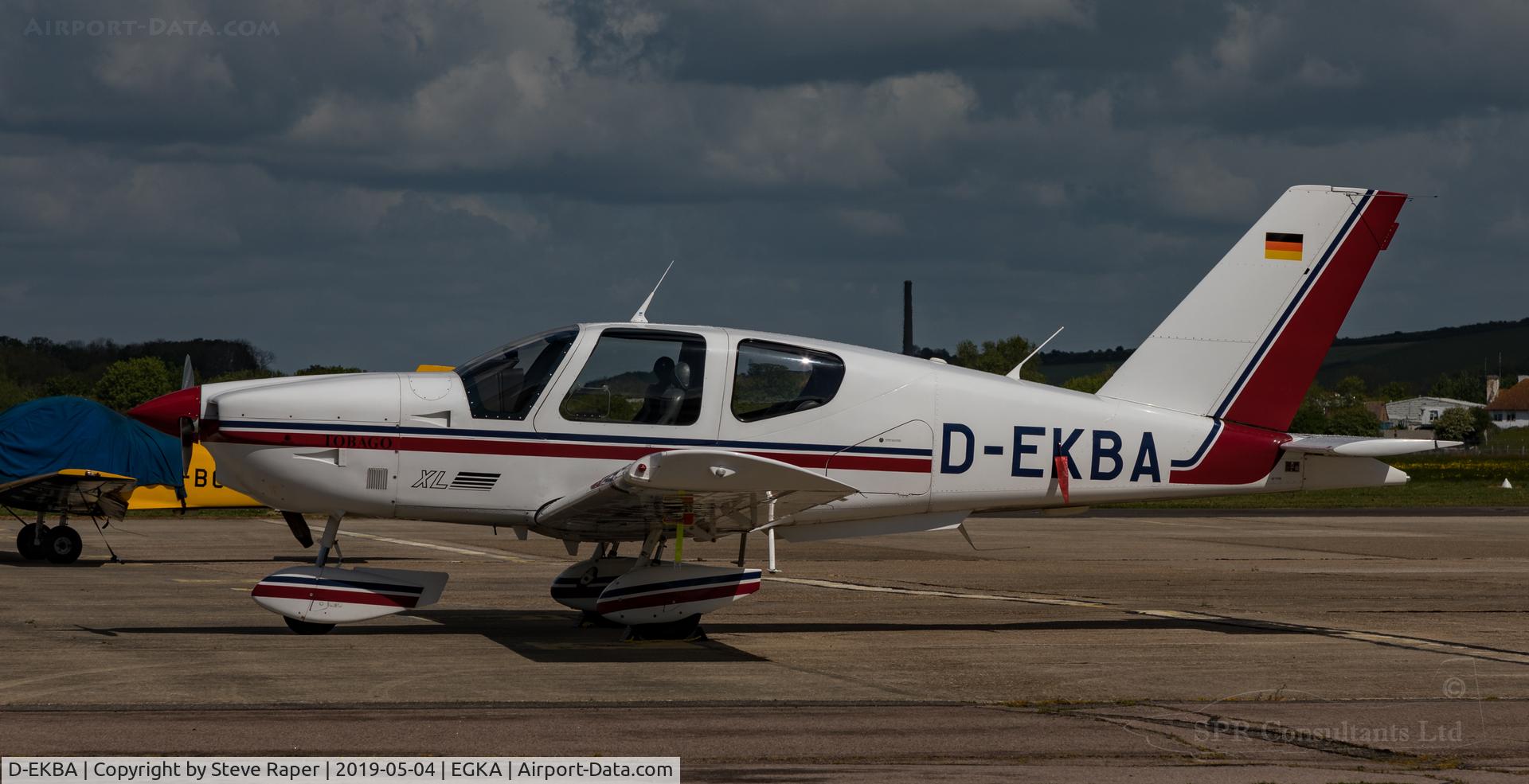 D-EKBA, 1997 Socata TB-200 Tobago XL C/N 1798, Parked up at Shoreham Airport