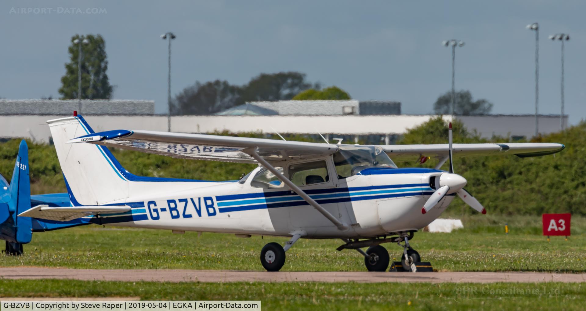G-BZVB, 1972 Reims FR172H Reims Rocket C/N 0327, Parked up at Shoreham Airport