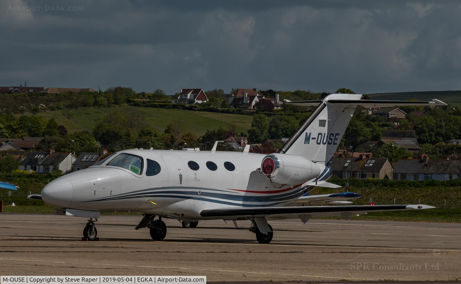 M-OUSE, 2012 Cessna 510 Citation Mustang Citation Mustang C/N 510-0340, Parked up at Shoreham Airport