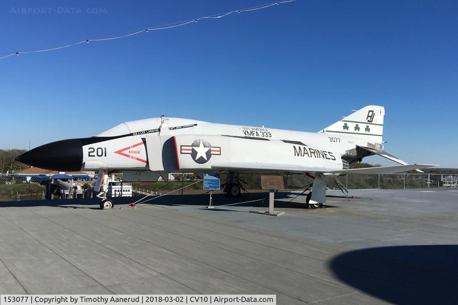 153077, McDonnell F-4J Phantom II C/N 1579, McDonnell F-4J Phantom II, c/n: 1579, BuNo 153077