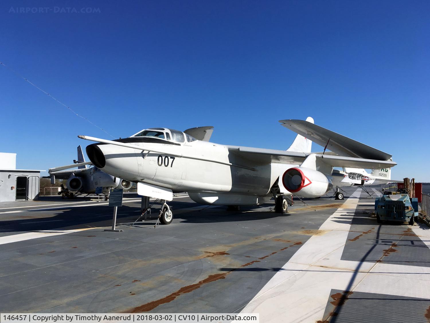 146457, Douglas EA-3B Skywarrior C/N 12409, Douglas EA-3B Skywarrior, c/n: 12409, BuNo 146457