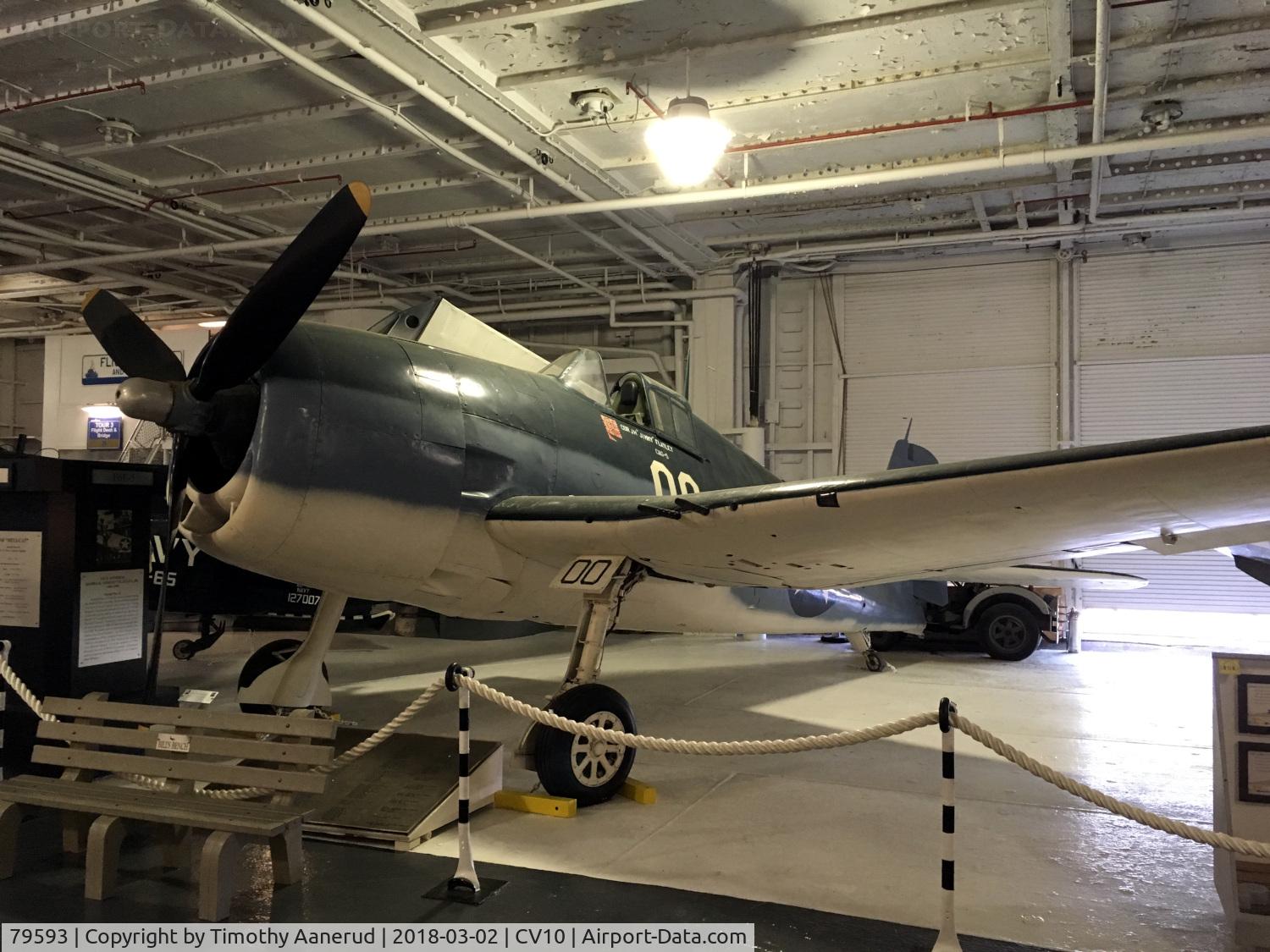 79593, Grumman F6F-5K Hellcat C/N A-10738, Grumman F6F-5K Hellcat, c/n: A-10738