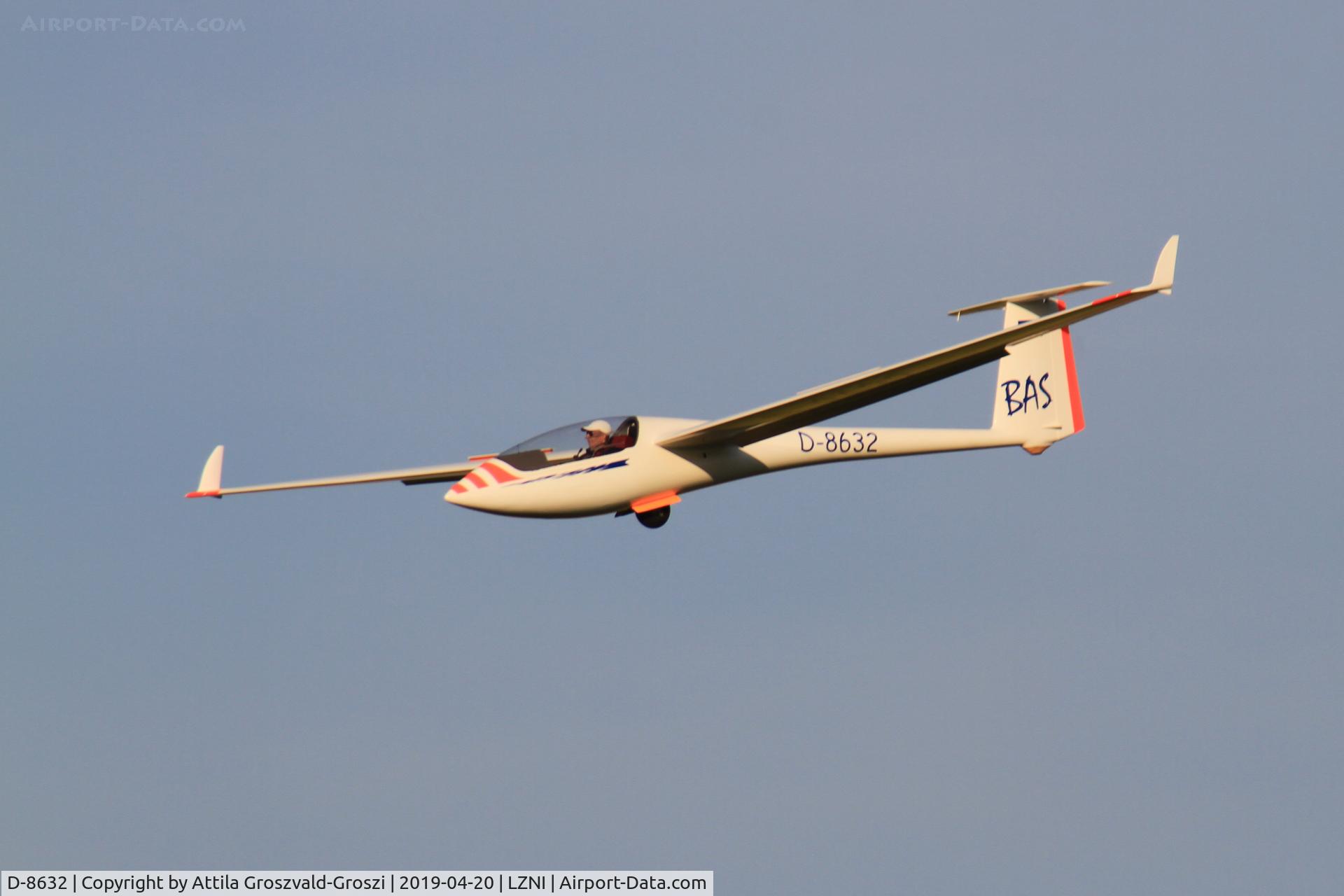 D-8632, 1986 Schleicher ASW-20 C/N 20591, LZNI - Nitra Airport, Slovakia - Pribina Cup 2019