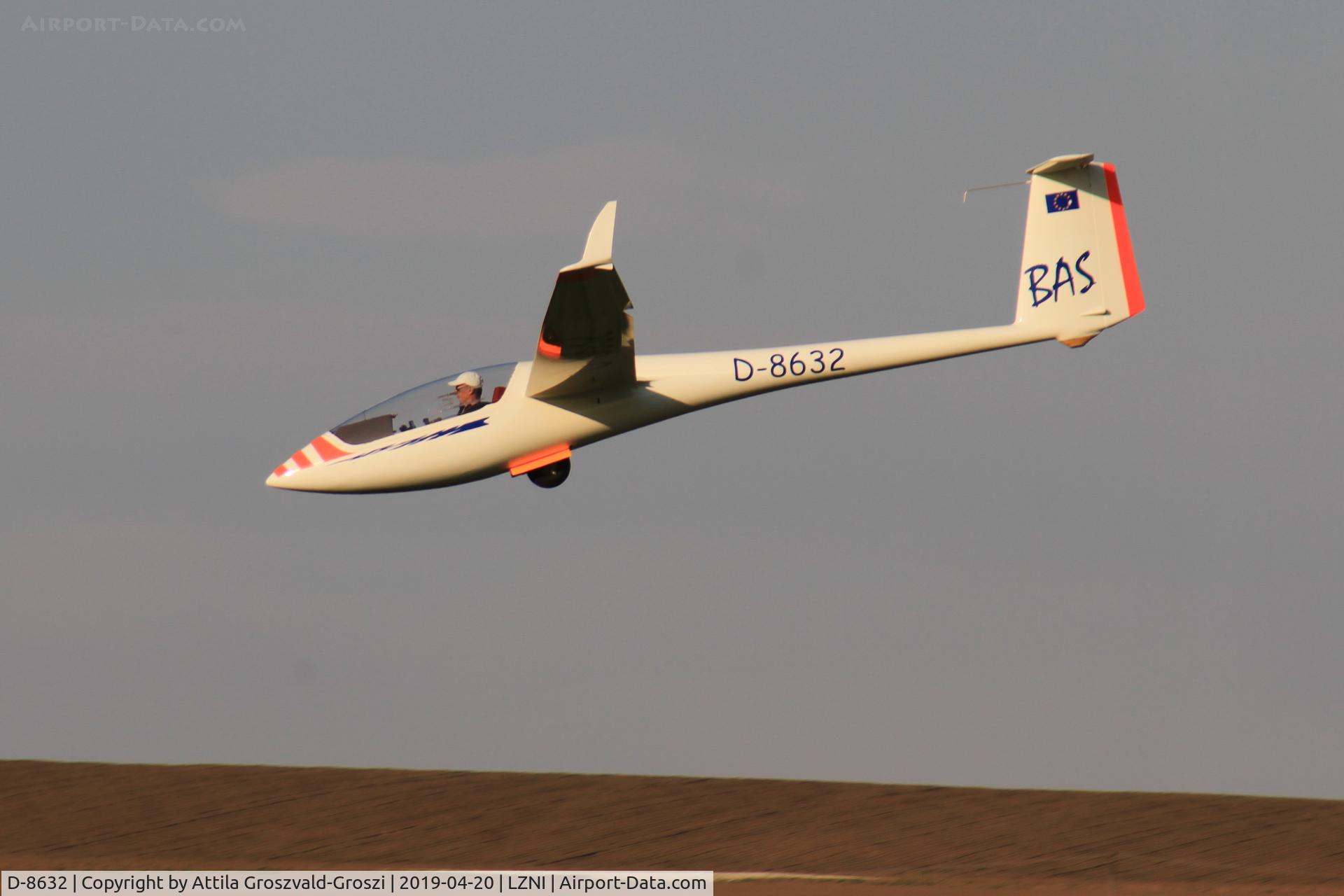 D-8632, 1986 Schleicher ASW-20 C/N 20591, LZNI - Nitra Airport, Slovakia - Pribina Cup 2019