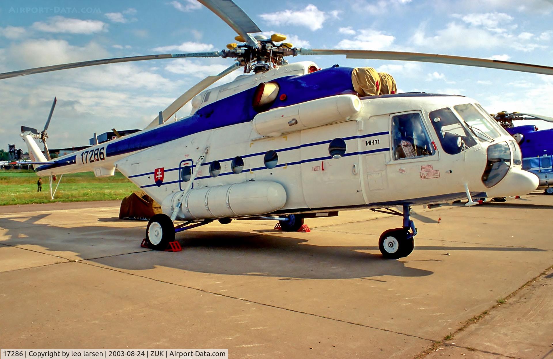17286, Mil Mi-171 C/N 59489617286, Zhukovsky Moscow Air Show 24.8.2003