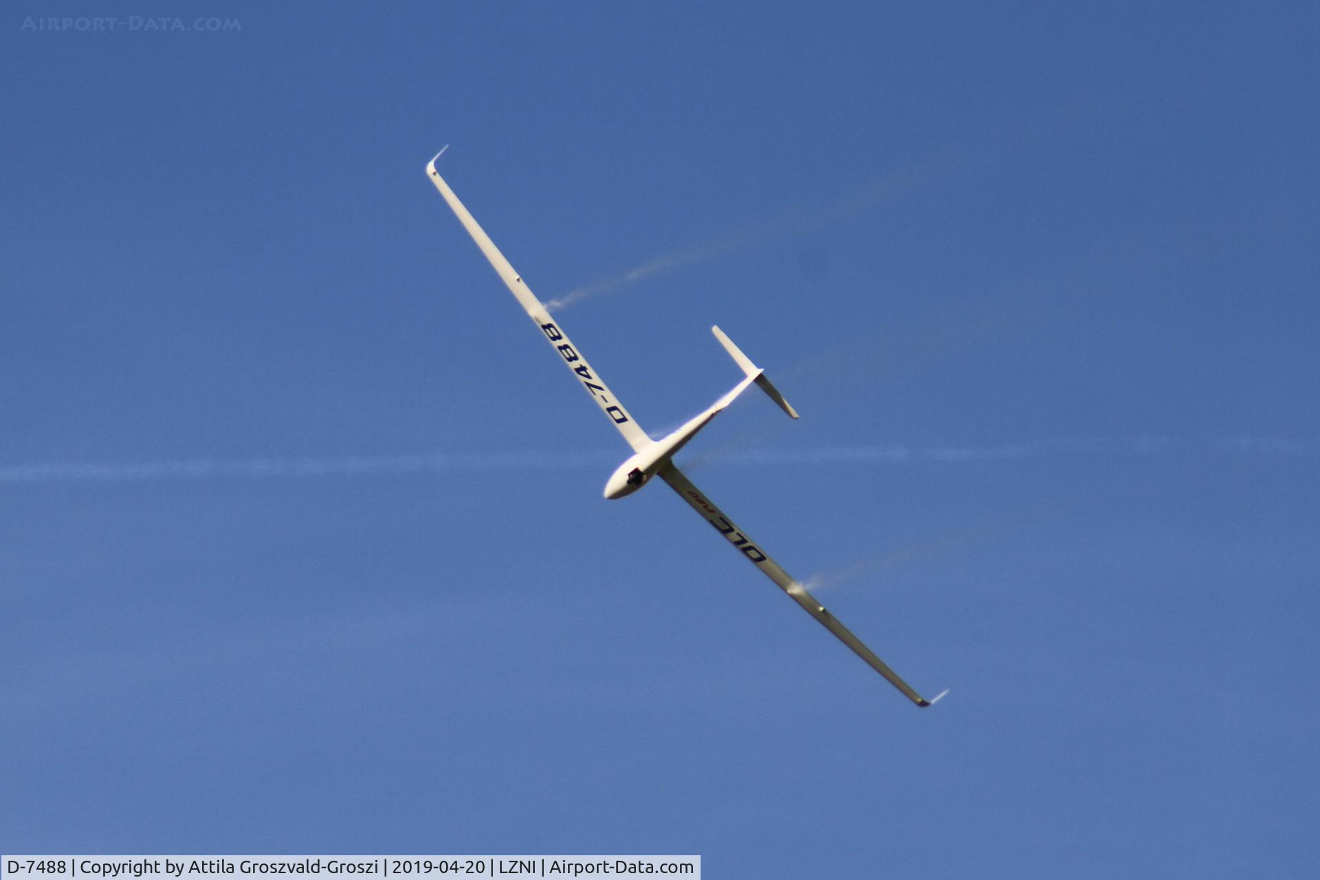 D-7488, 1996 Rolladen-Schneider LS8-A C/N 8083, LZNI - Nitra Airport, Slovakia - Pribina Cup 2019
