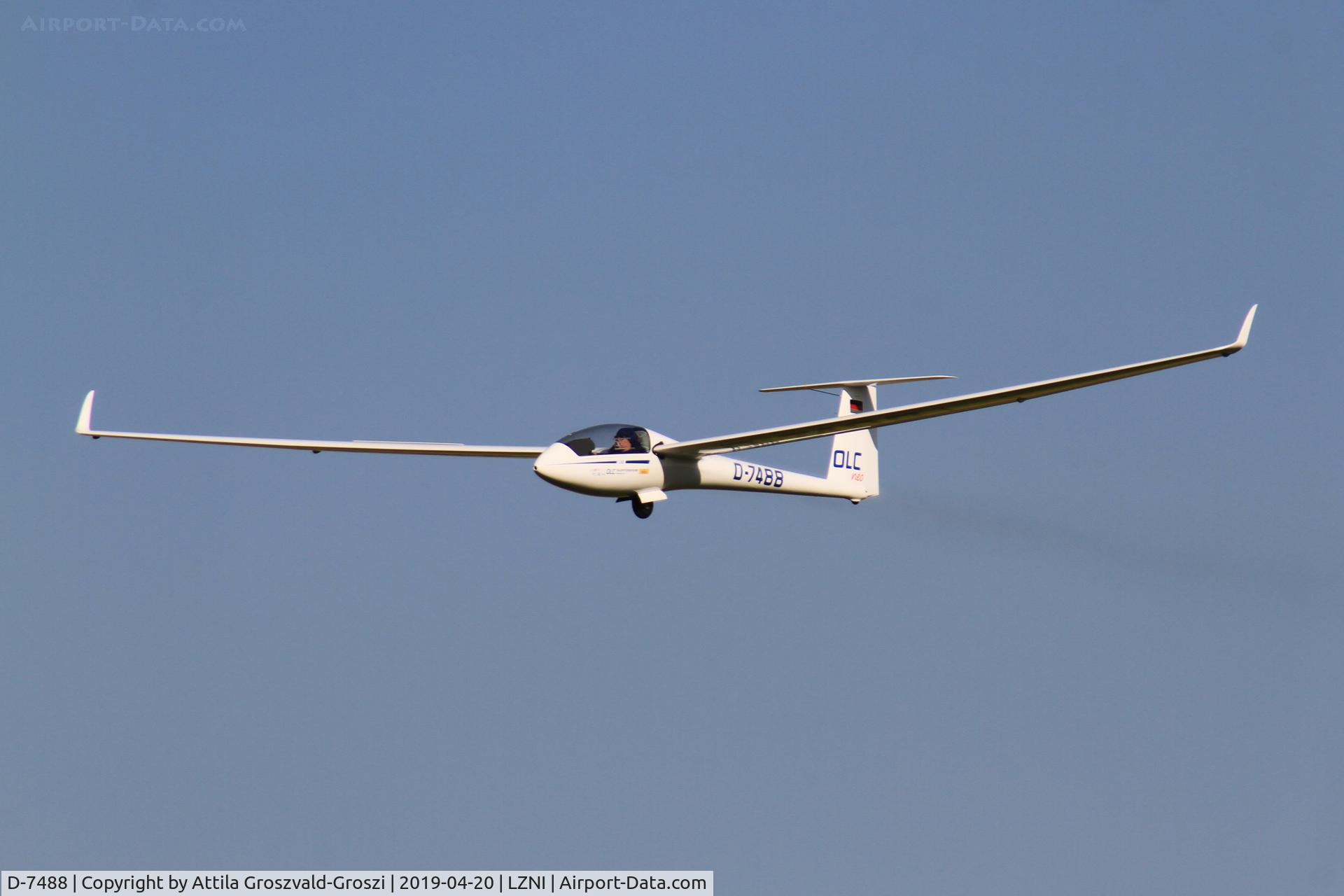 D-7488, 1996 Rolladen-Schneider LS8-A C/N 8083, LZNI - Nitra Airport, Slovakia - Pribina Cup 2019