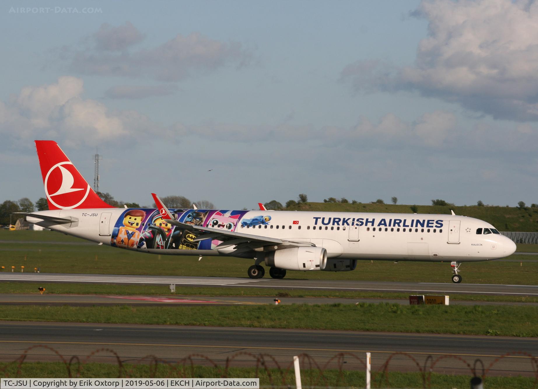 TC-JSU, 2015 Airbus A321-231 C/N 6709, TC-JSU taking off rw 22R