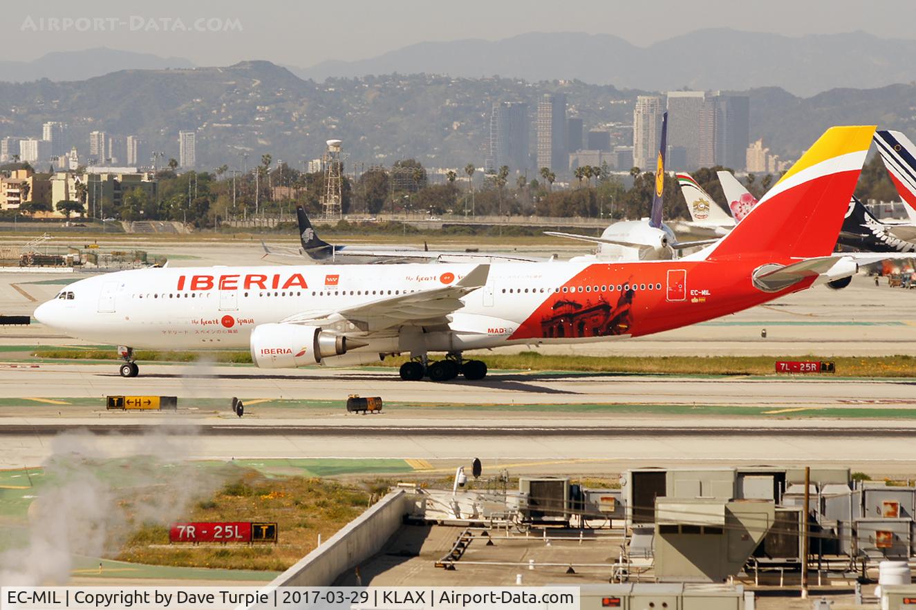 EC-MIL, 2015 Airbus A330-302 C/N 1694, It celebrates Madrid.