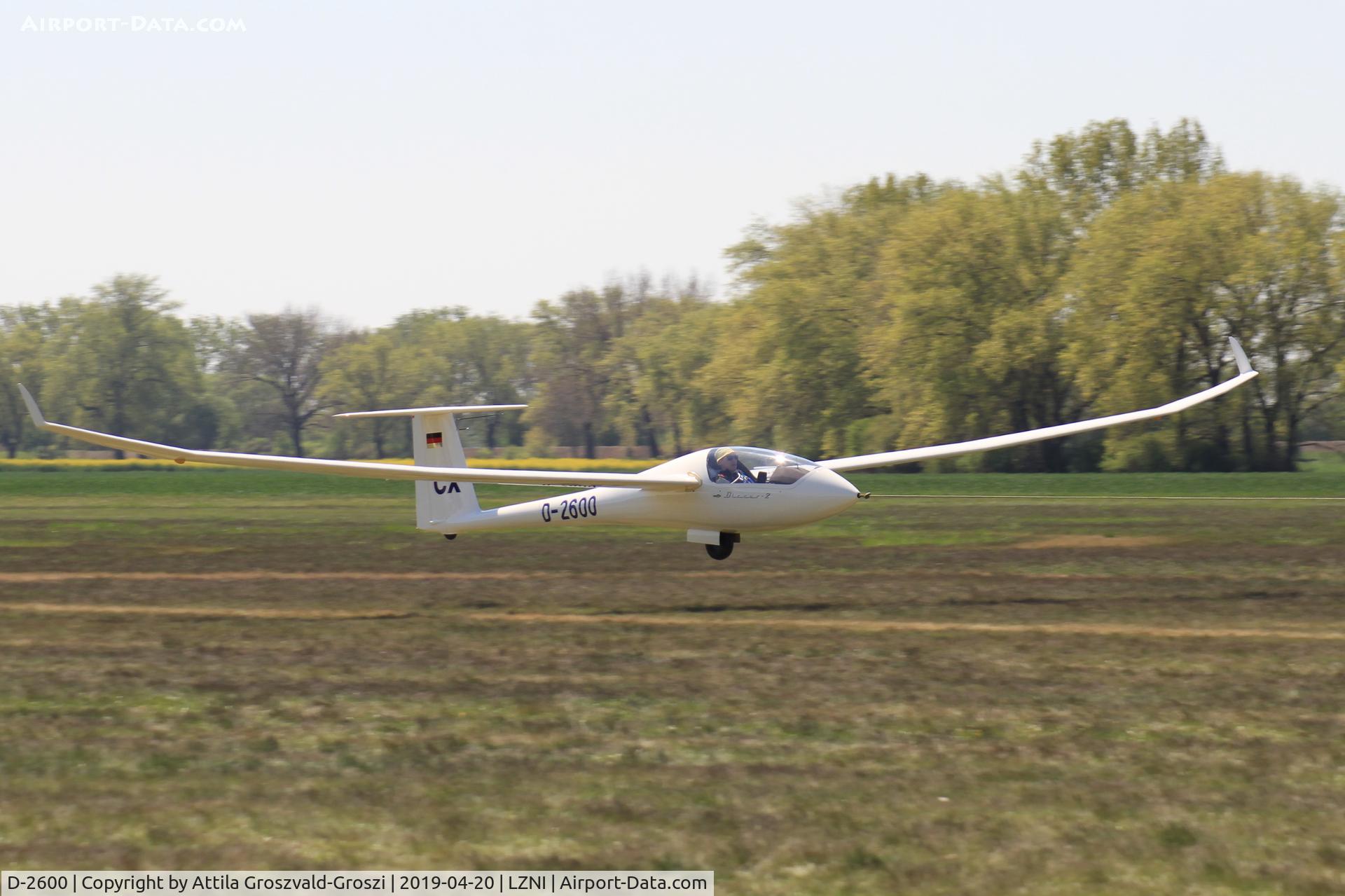 D-2600, 1998 Schempp-Hirth Discus 2B C/N 34, LZNI - Nitra Airport, Slovakia - Pribina Cup 2019