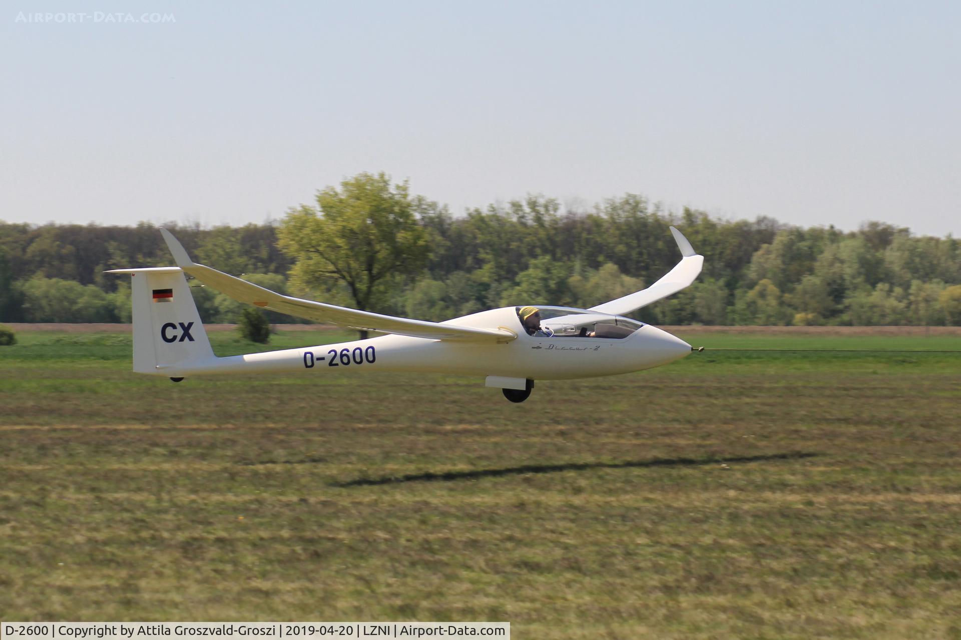 D-2600, 1998 Schempp-Hirth Discus 2B C/N 34, LZNI - Nitra Airport, Slovakia - Pribina Cup 2019