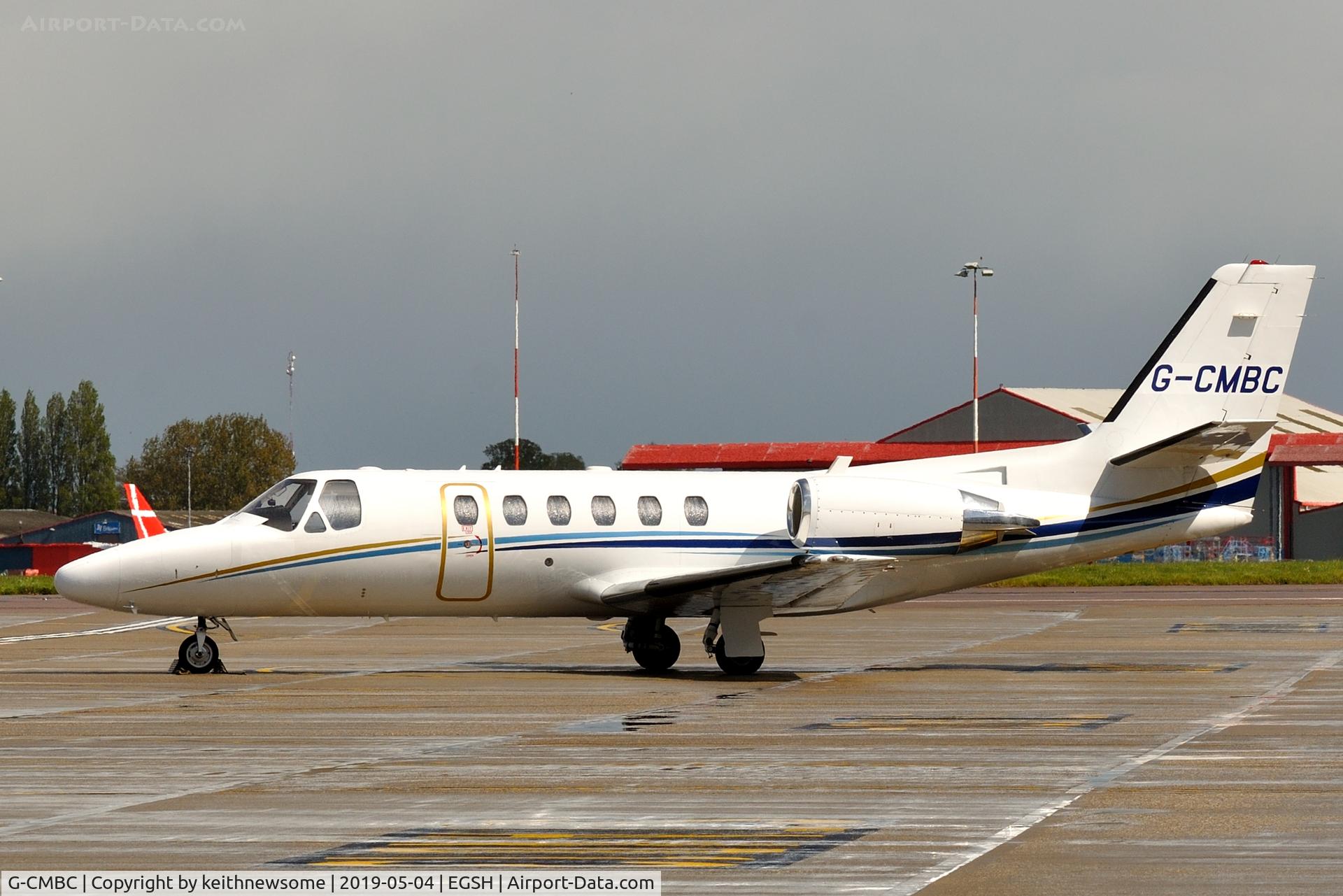 G-CMBC, 2000 Cessna 550 Citation Bravo C/N 550-0951, Welcome Visitor.