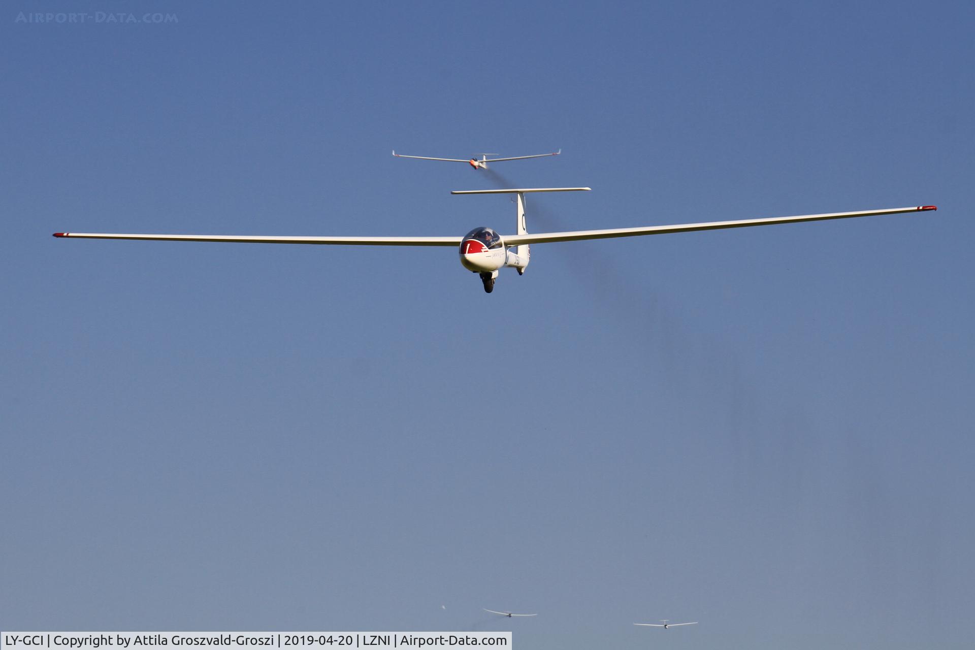 LY-GCI, 1992 PZL-Bielsko SZD-48-3 Jantar Standard 3 C/N B-1405, LZNI - Nitra Airport, Slovakia - Pribina Cup 2019