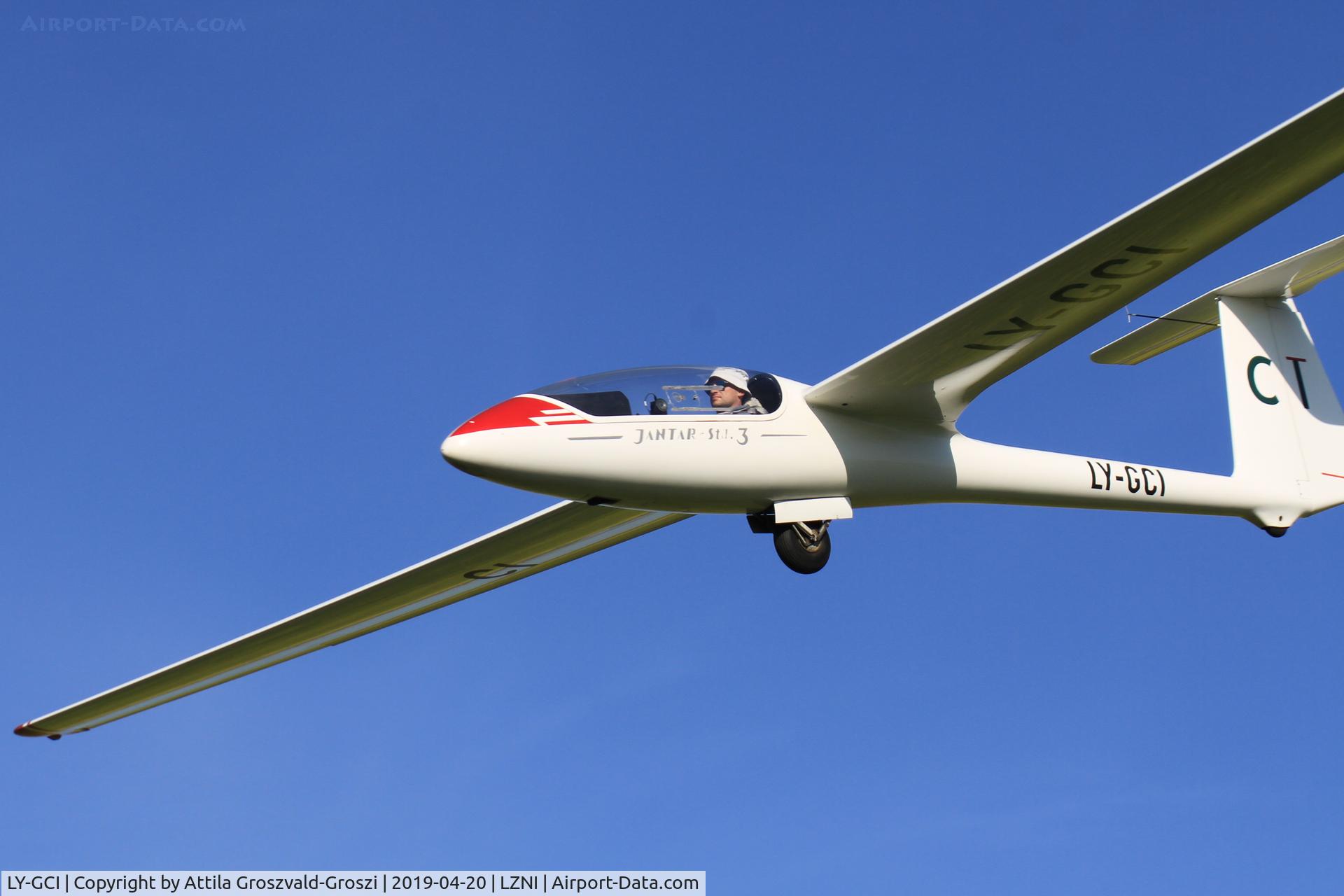 LY-GCI, 1992 PZL-Bielsko SZD-48-3 Jantar Standard 3 C/N B-1405, LZNI - Nitra Airport, Slovakia - Pribina Cup 2019