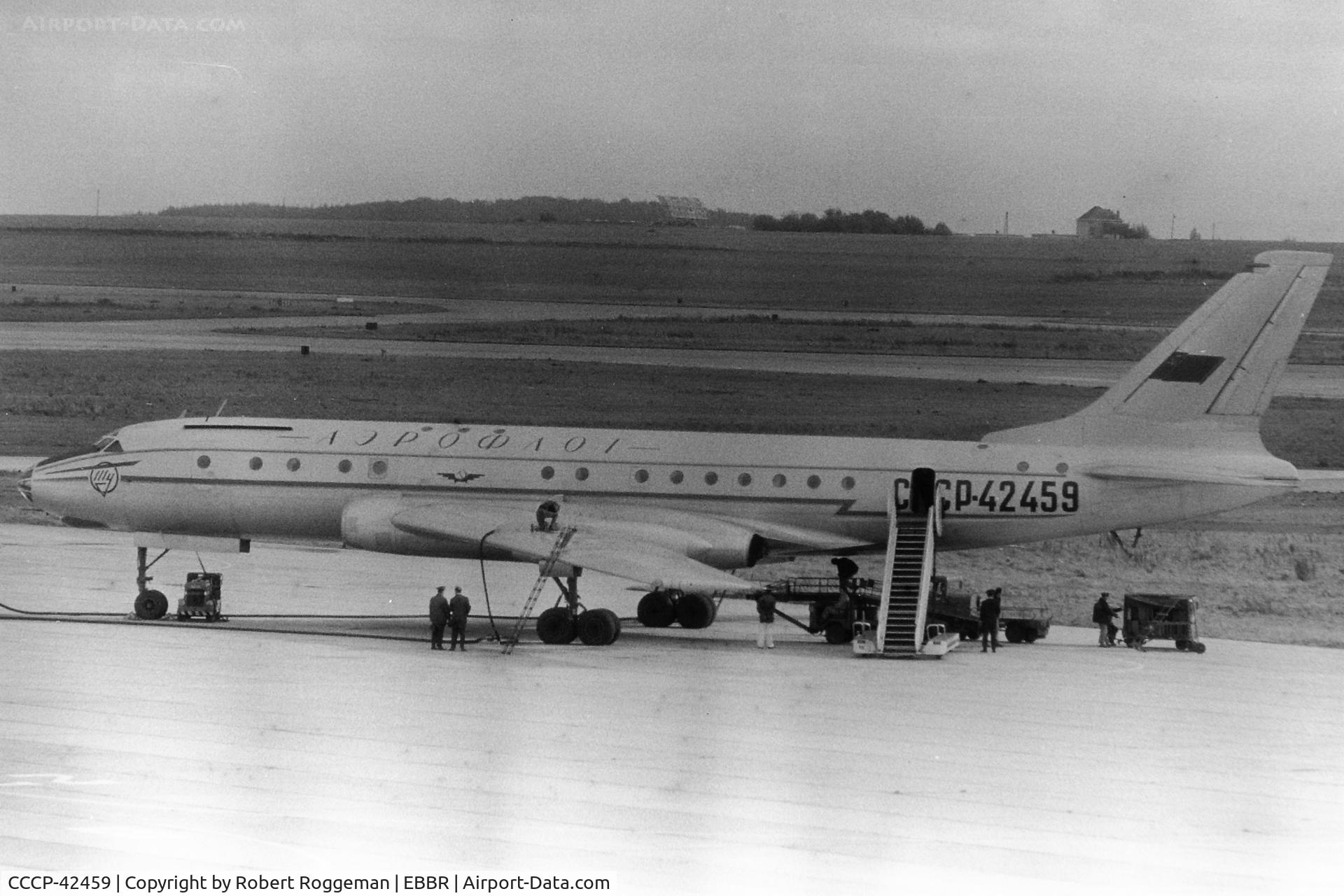 CCCP-42459, 1960 Tupolev Tu-104A C/N 06601901, Mid 1960's.AEROFLOT.