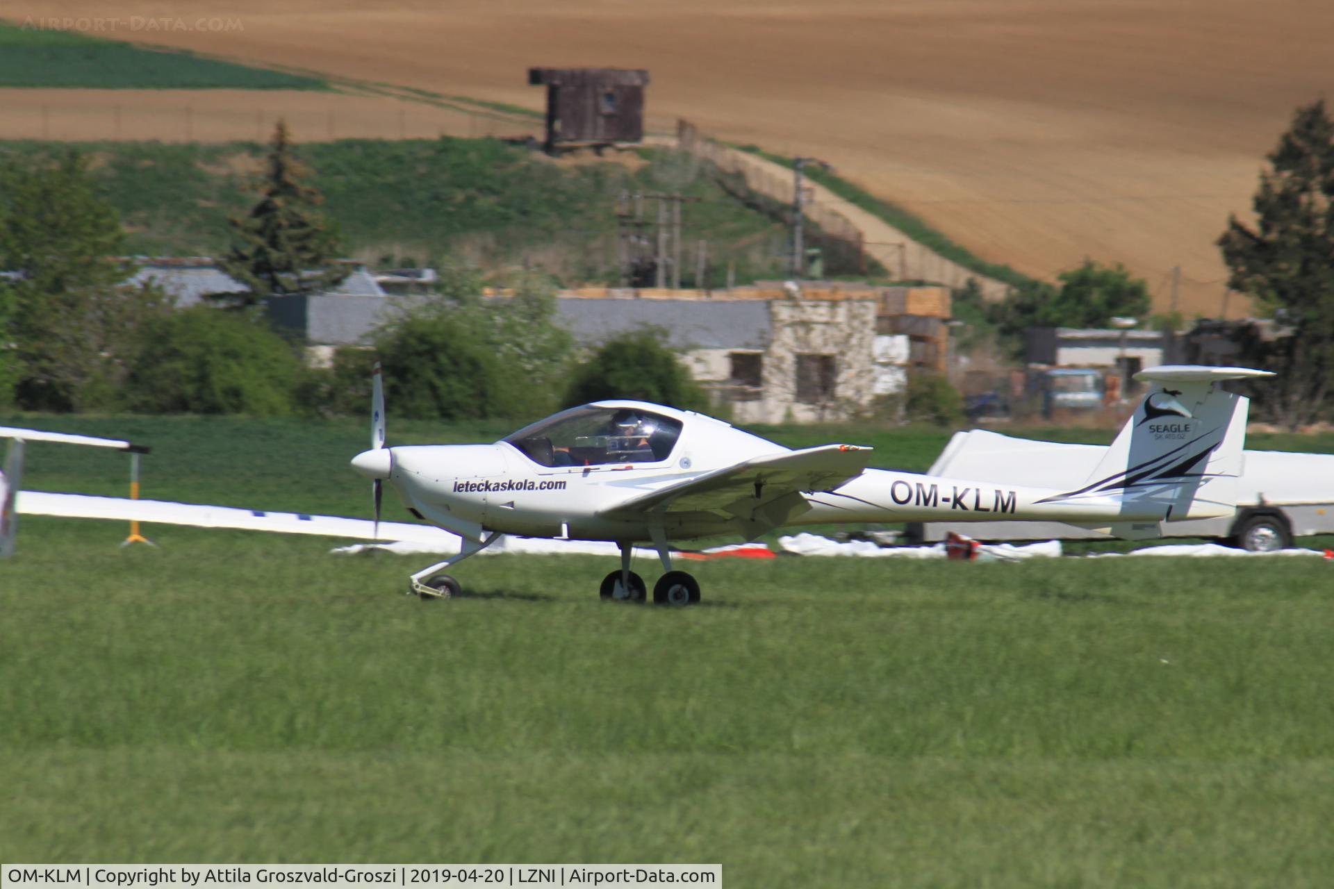 OM-KLM, 1996 Diamond DA-20A-1 Katana C/N 10155, LZNI - Nitra Airport, Slovakia