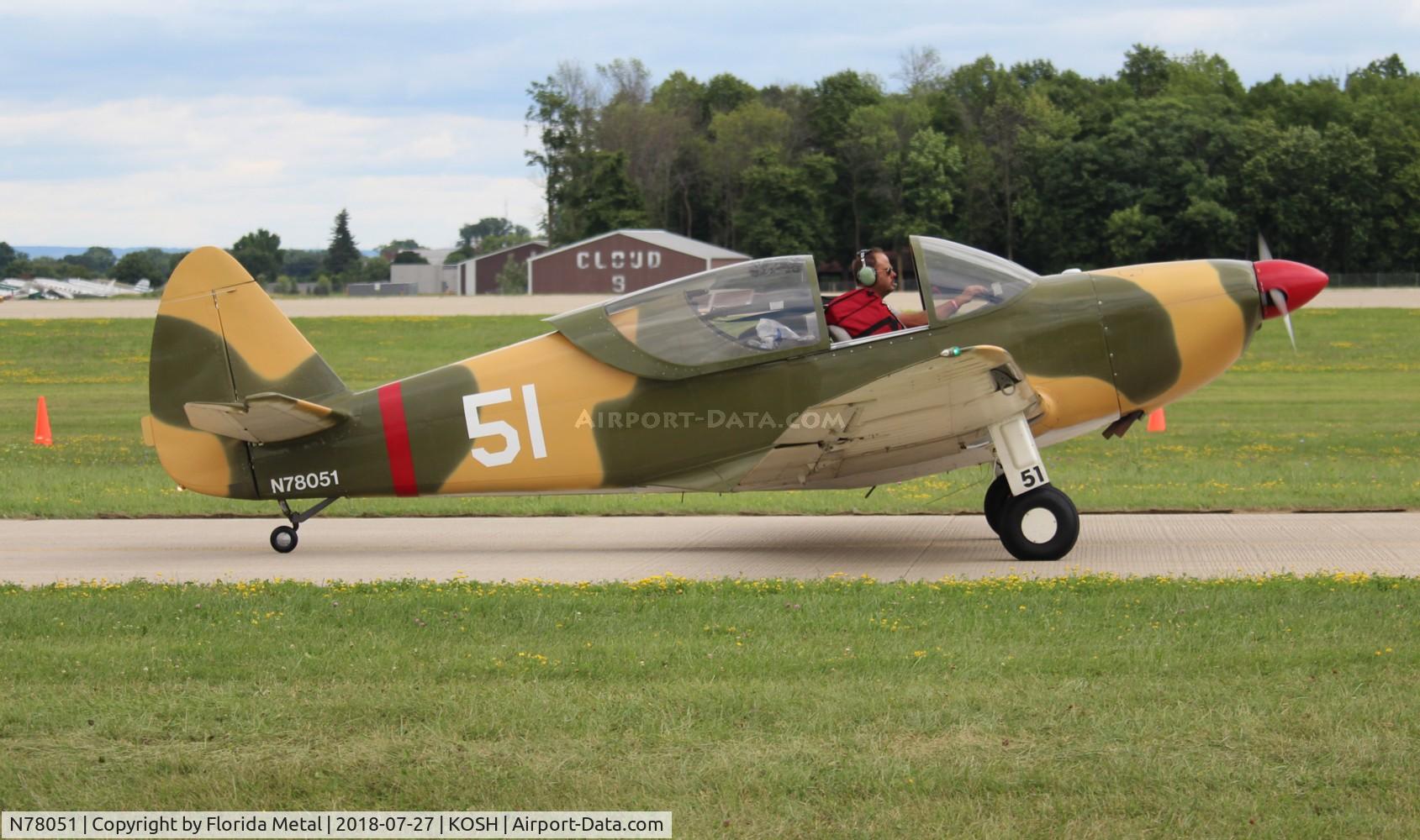 N78051, 1946 Globe GC-1B Swift C/N 2051, GC-1B