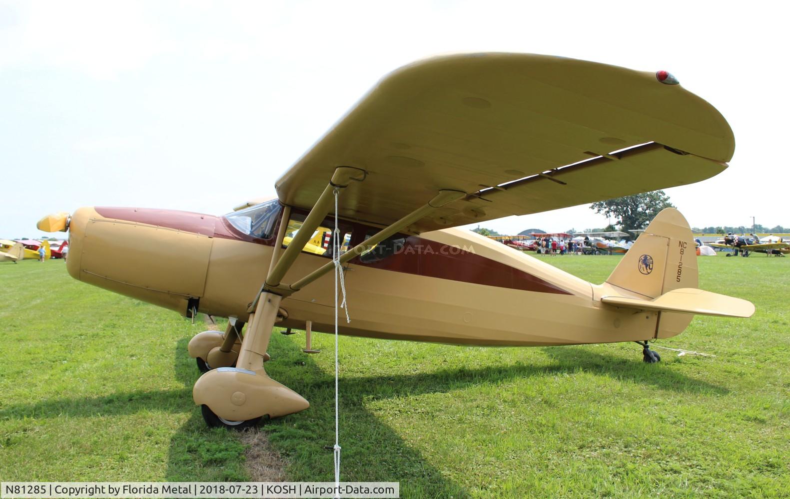 N81285, 1946 Fairchild 24R-46 C/N R46185, Fairchild 24R