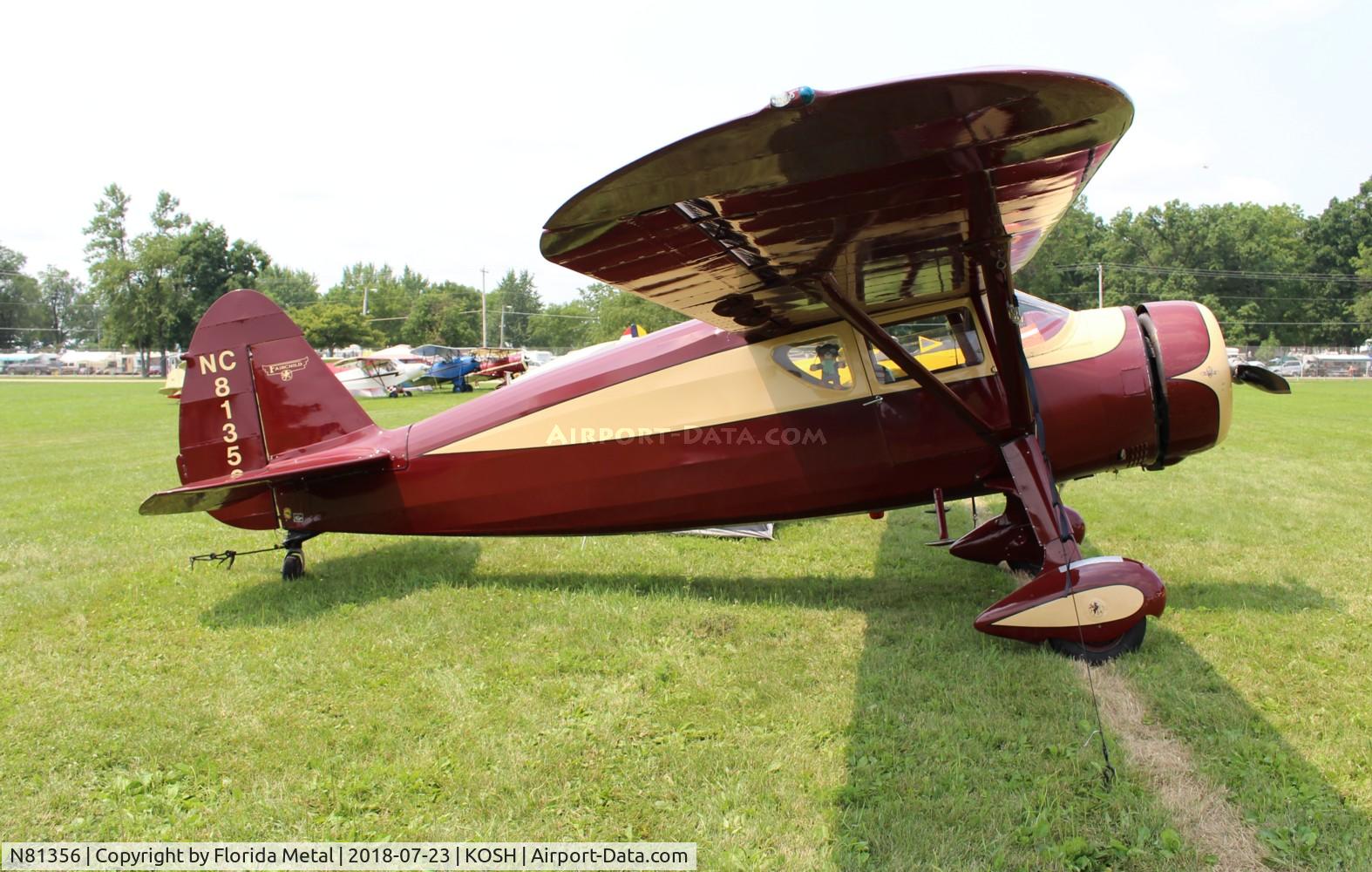 N81356, 1946 Fairchild 24W-46 C/N W46256, Fairchild 24W