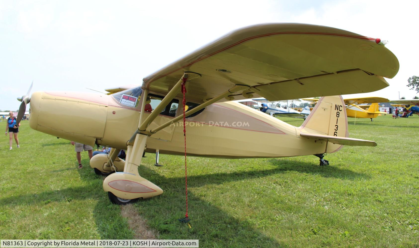 N81363, 1946 Fairchild 24R-46 C/N R46263, Fairchild 24R