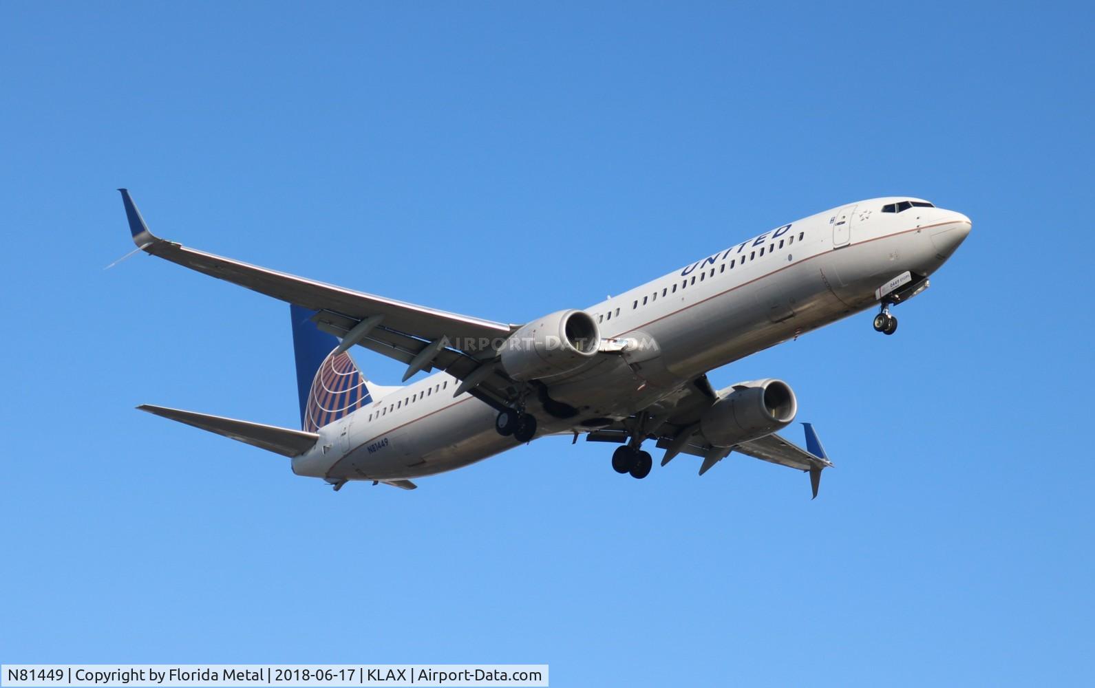 N81449, 2009 Boeing 737-924/ER C/N 31651, United
