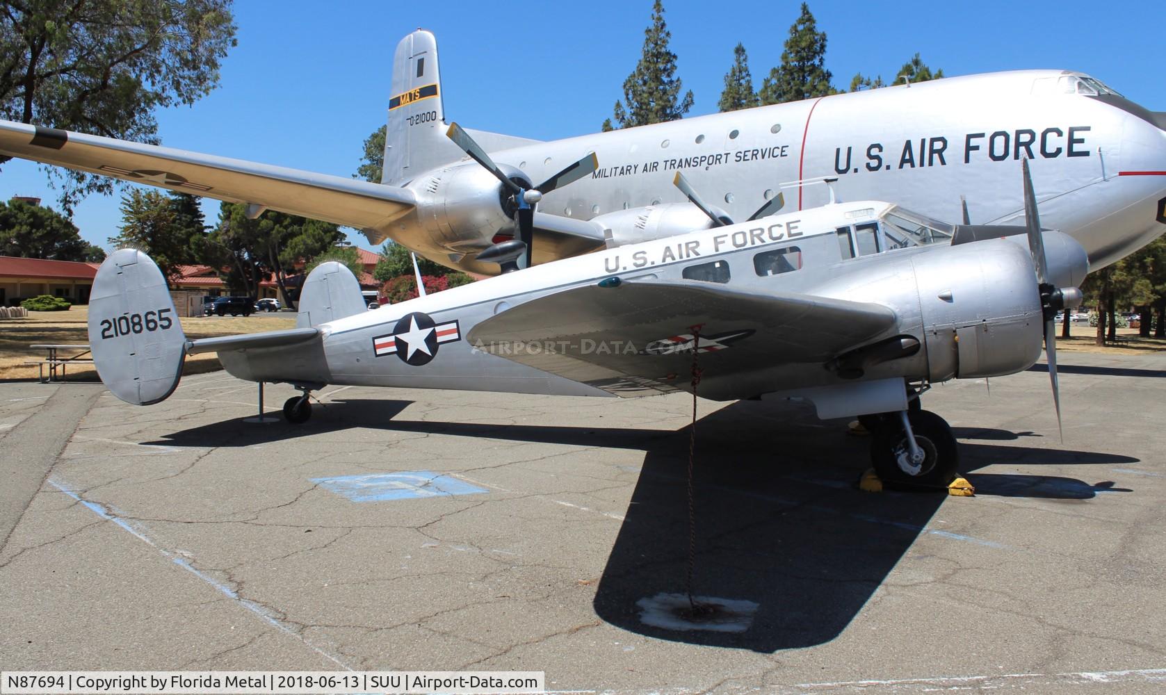 N87694, 1952 Beech C-45H Expeditor C/N AF-795, C-45H