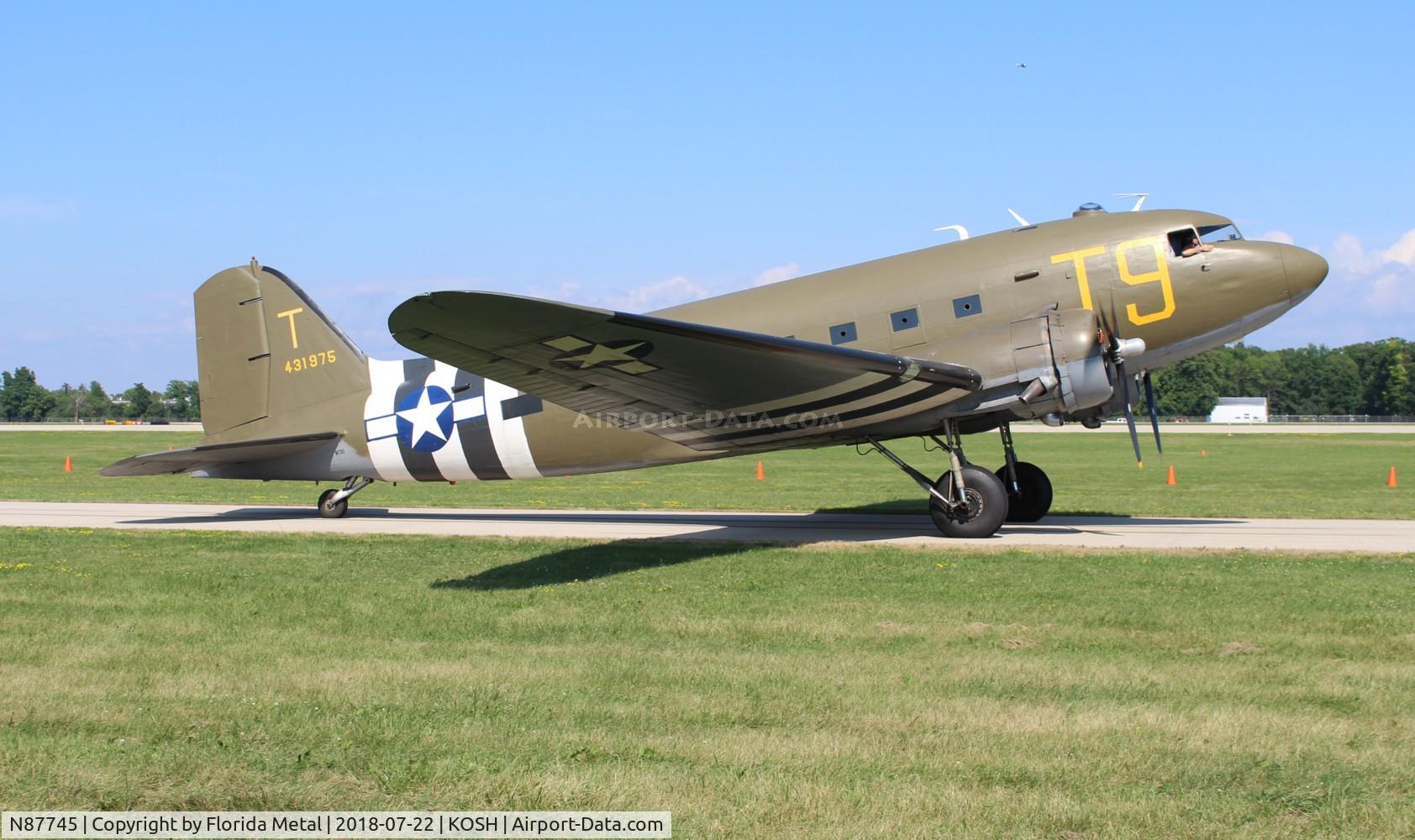 N87745, 1942 Douglas DC-3 C/N 6315, Southern Cross