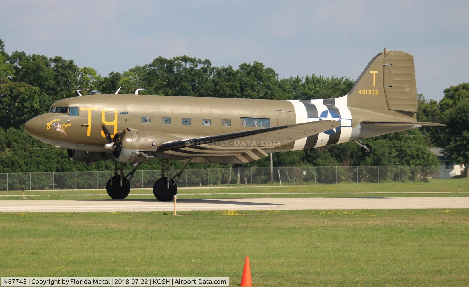 N87745, 1942 Douglas DC-3 C/N 6315, Southern Cross