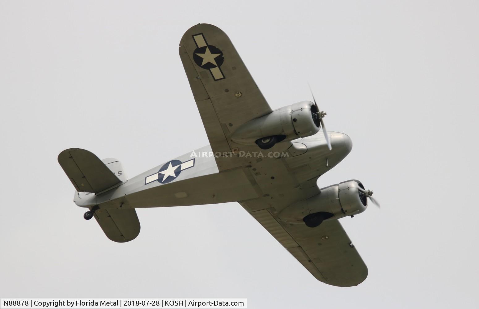 N88878, 1943 Cessna UC-78C (T-50) Bobcat C/N 4121, UC-78C